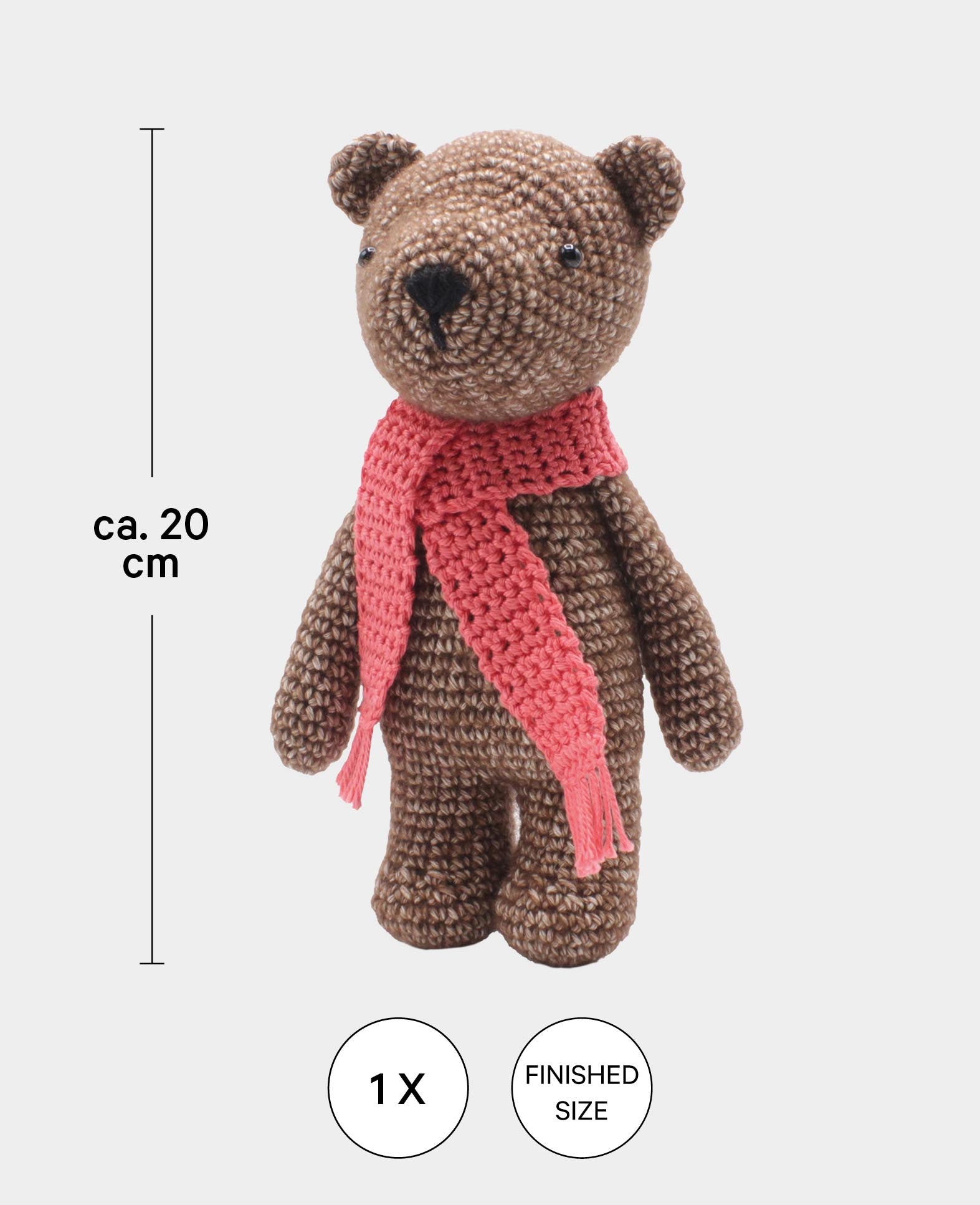 Häkelset Bobby Bear - Bild 2