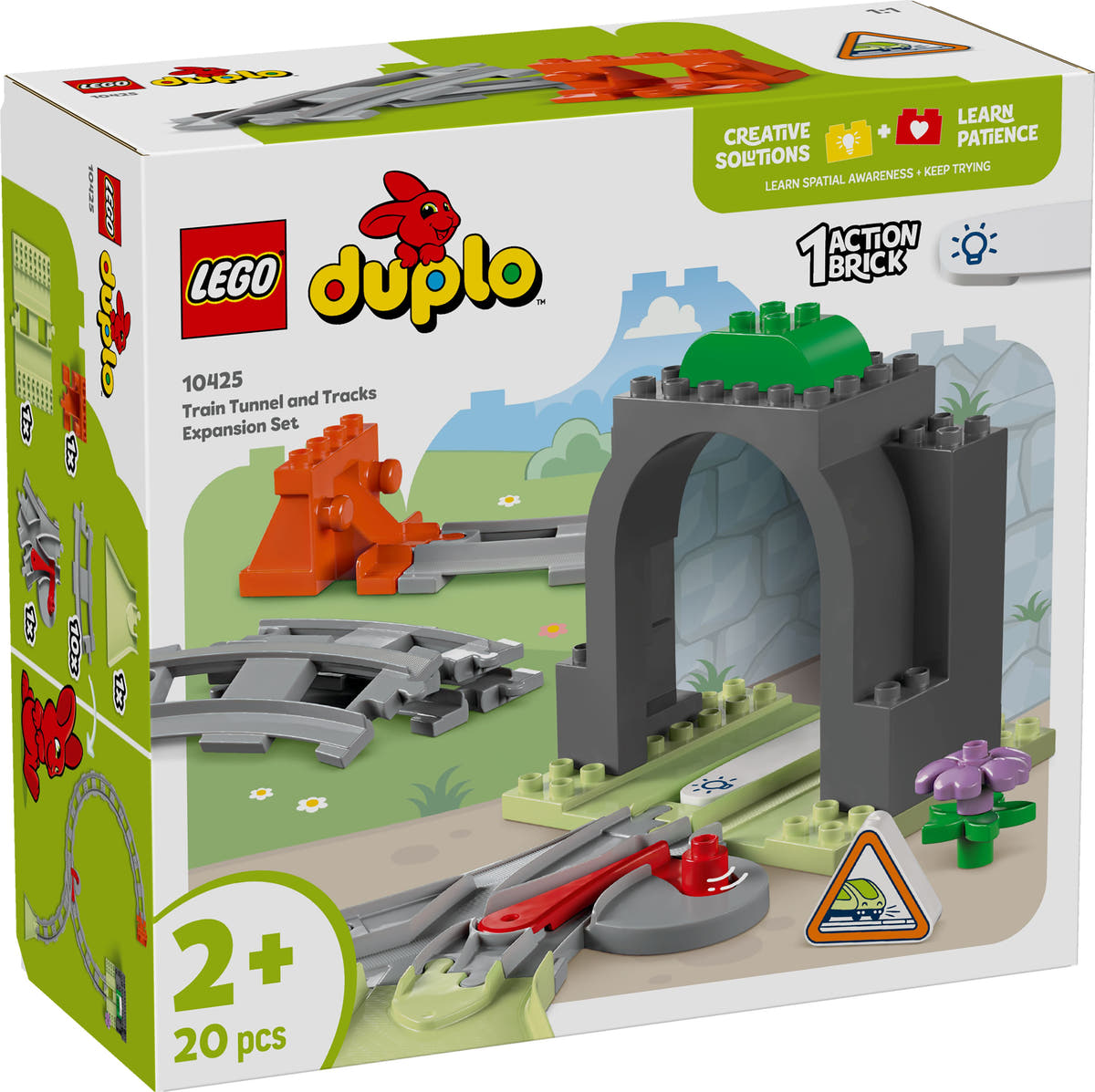 LEGO DUPLO Eisenbahntunnel und Schienen - Erweiterung 10425