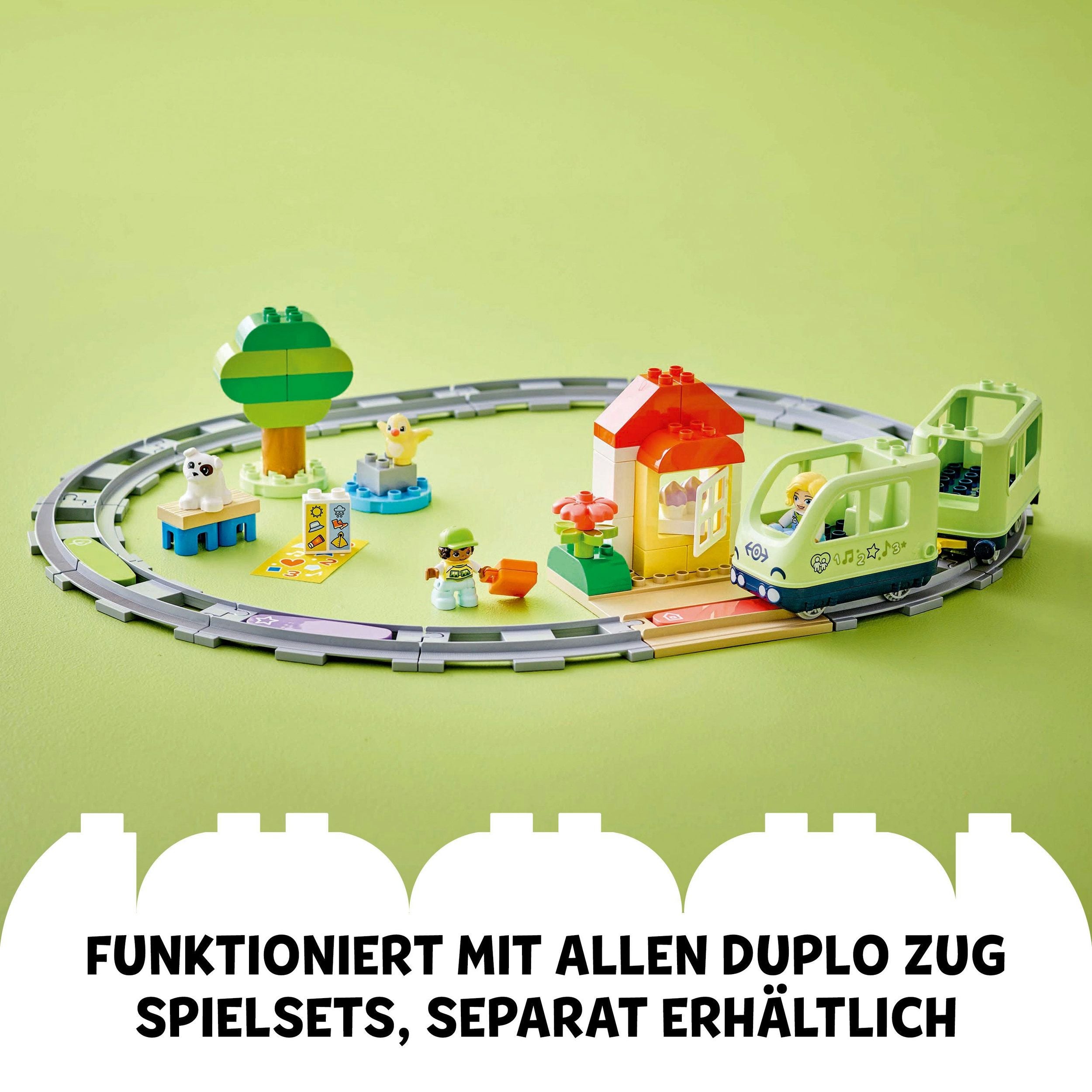 LEGO DUPLO Interaktive Abenteuer Eisenbahn 10427 - Bild 4