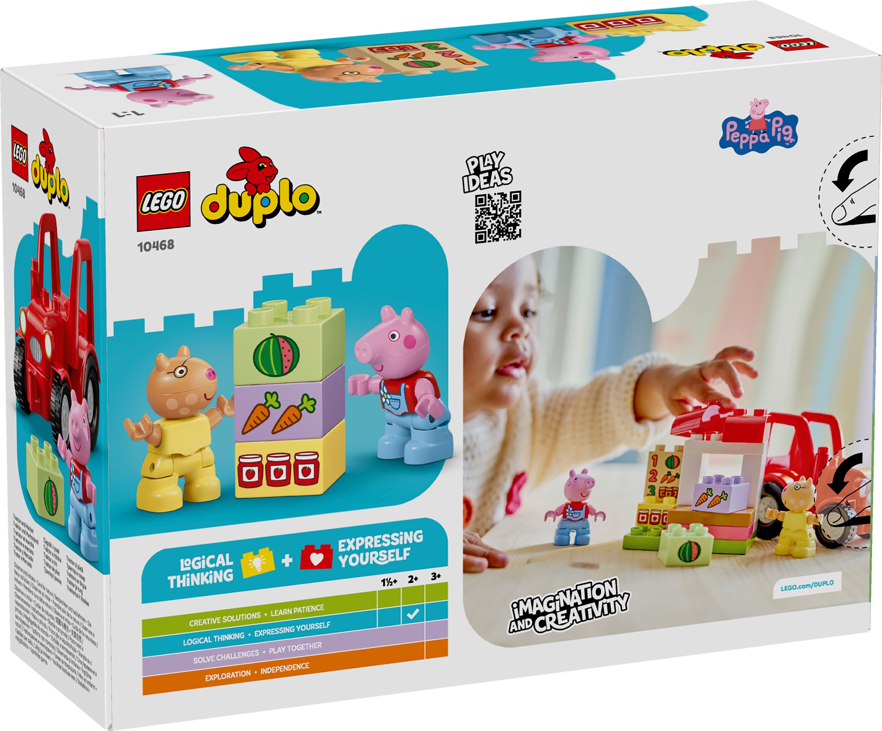 LEGO DUPLO 10468 Peppa Pig Traktor und Marktstand - Bild 7