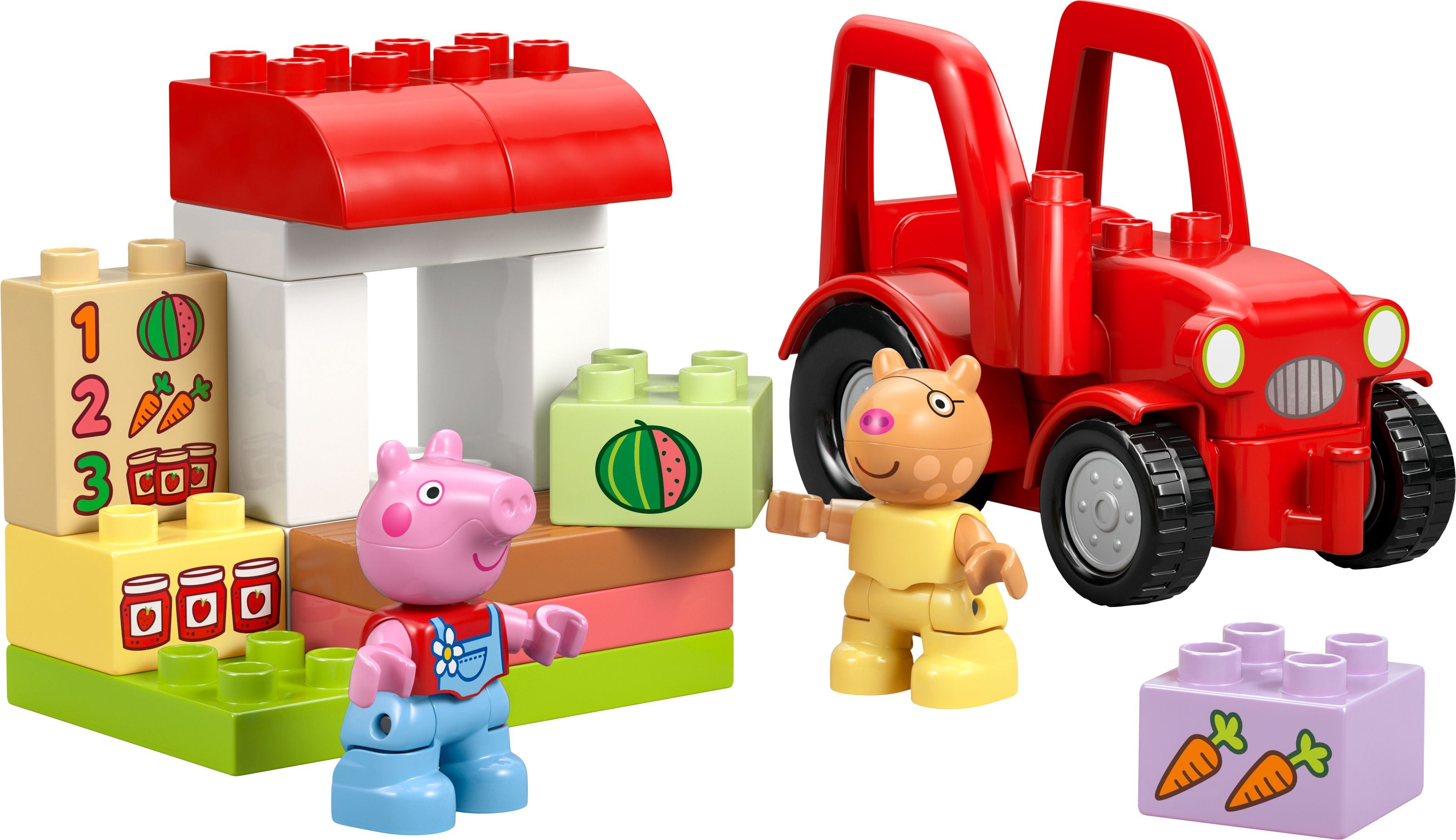 LEGO DUPLO 10468 Peppa Pig Traktor und Marktstand - Bild 2