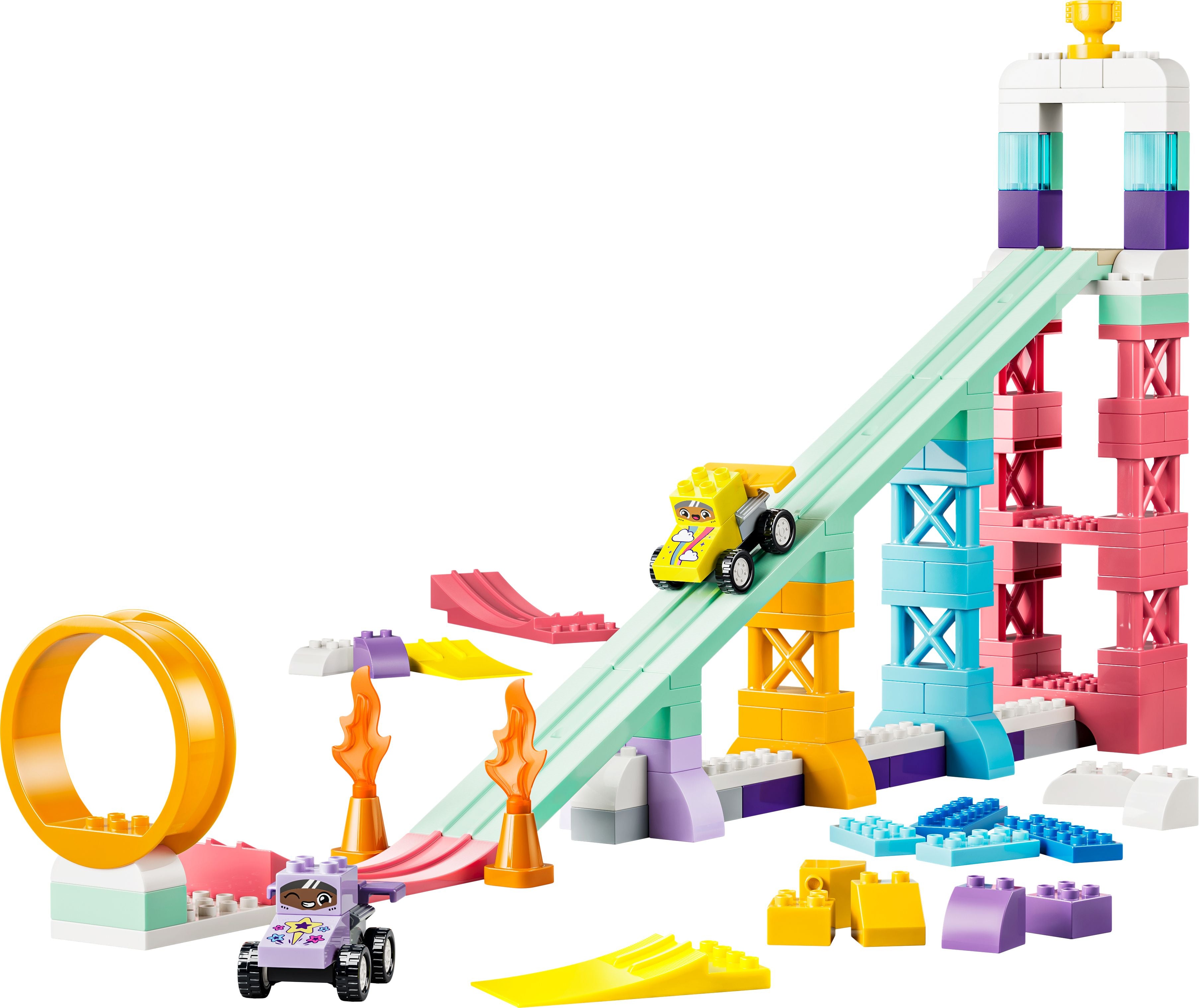 LEGO® DUPLO 10478 Kreative Sprungschanzen mit kleinen Flitzern 3-in-1-Set - Bild 2