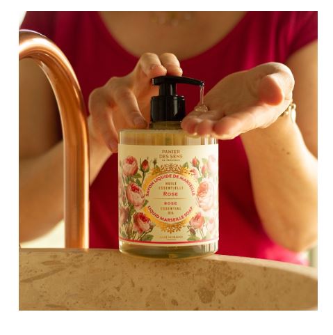 Rose Flüssigseife Handseife 500ml - Bild 4