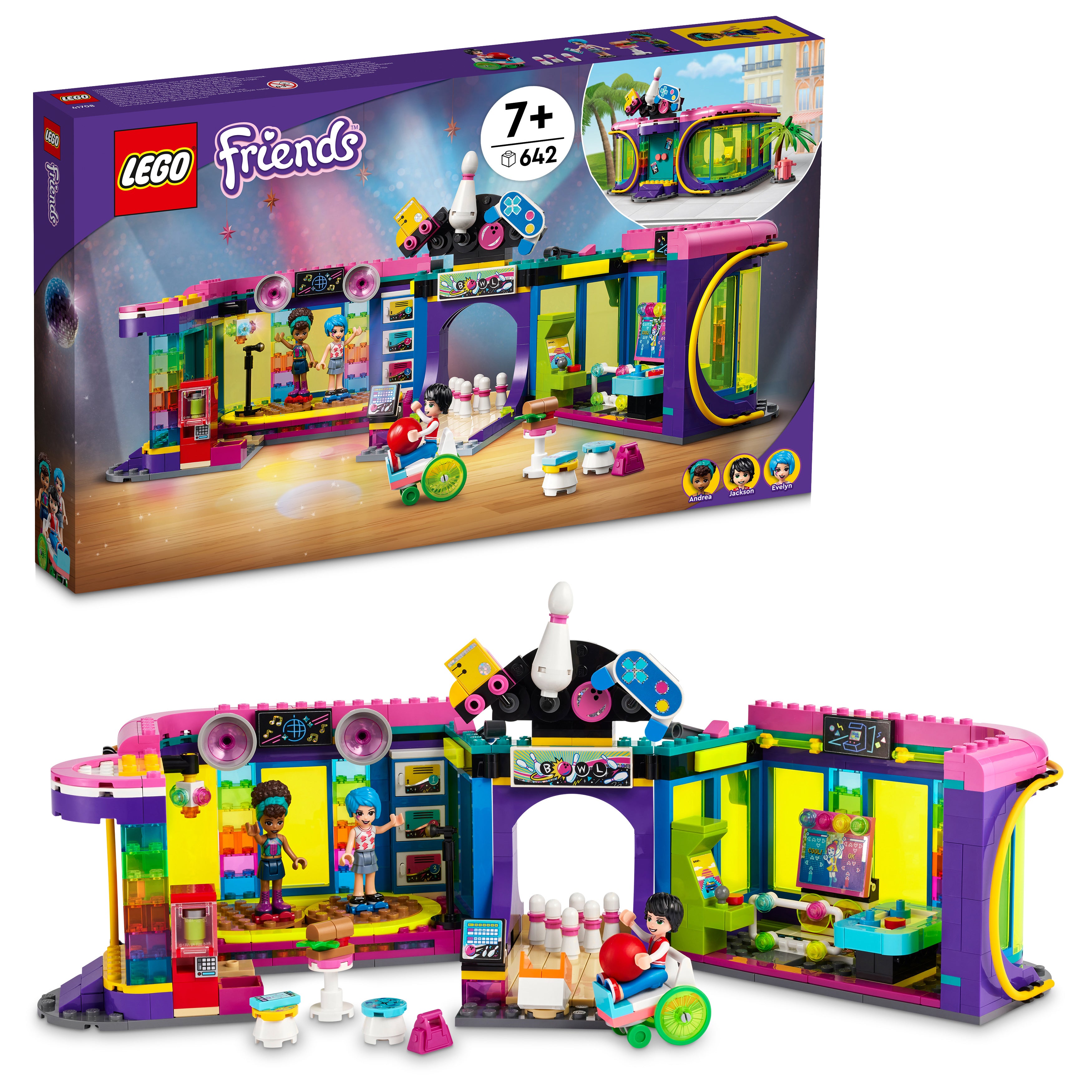 LEGO Friends  Rollschuhdisco 41708 - Bild 1