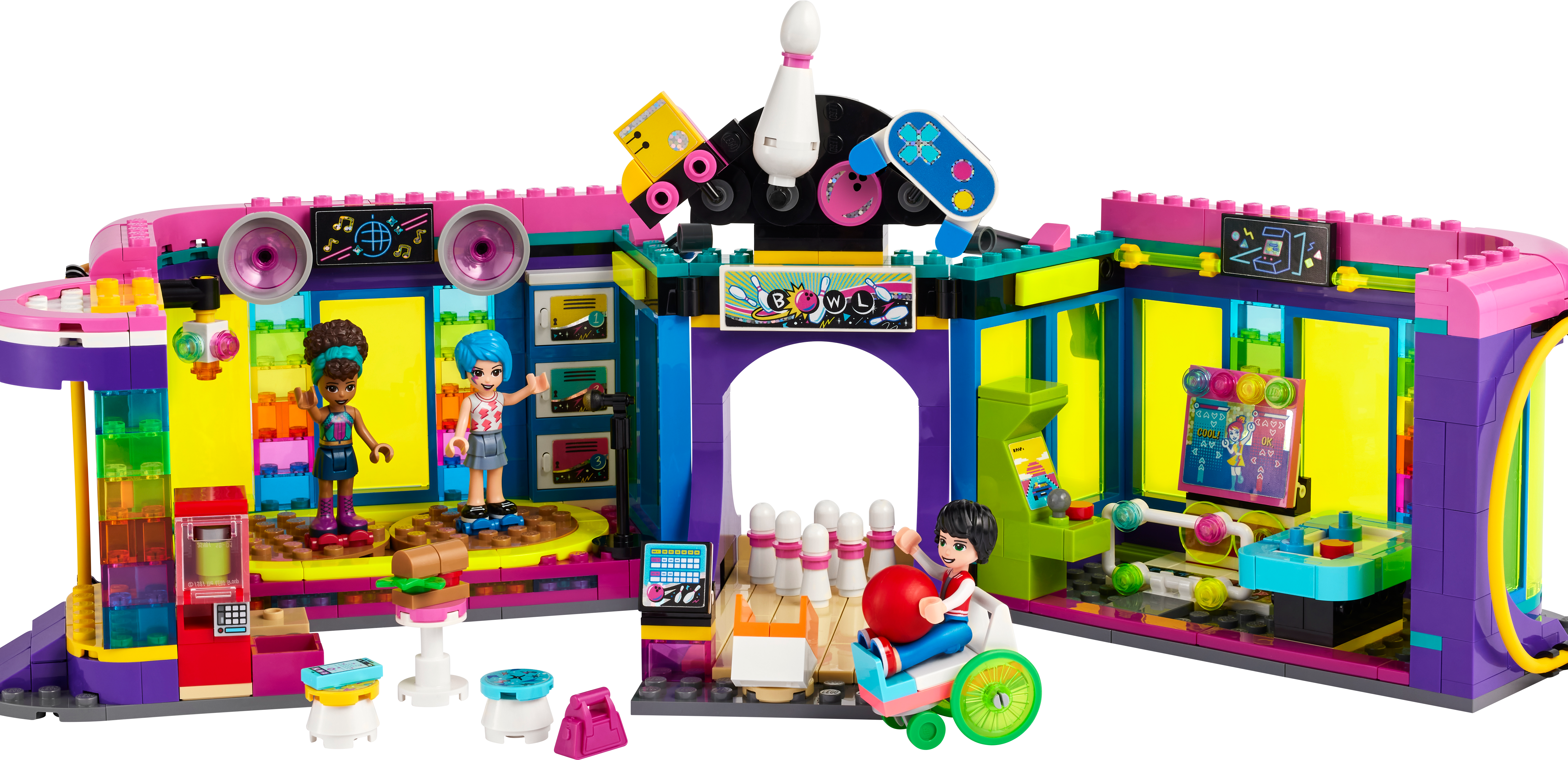 LEGO Friends  Rollschuhdisco 41708 - Bild 2