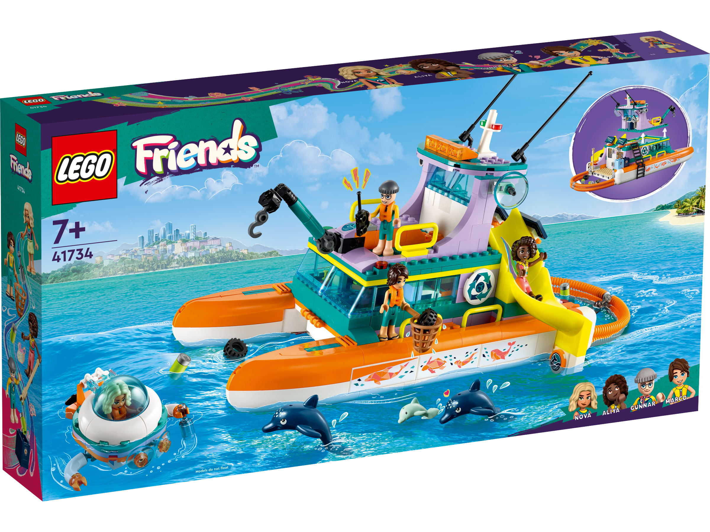 LEGO Friends Seerettungsboot 41734 - Bild 1