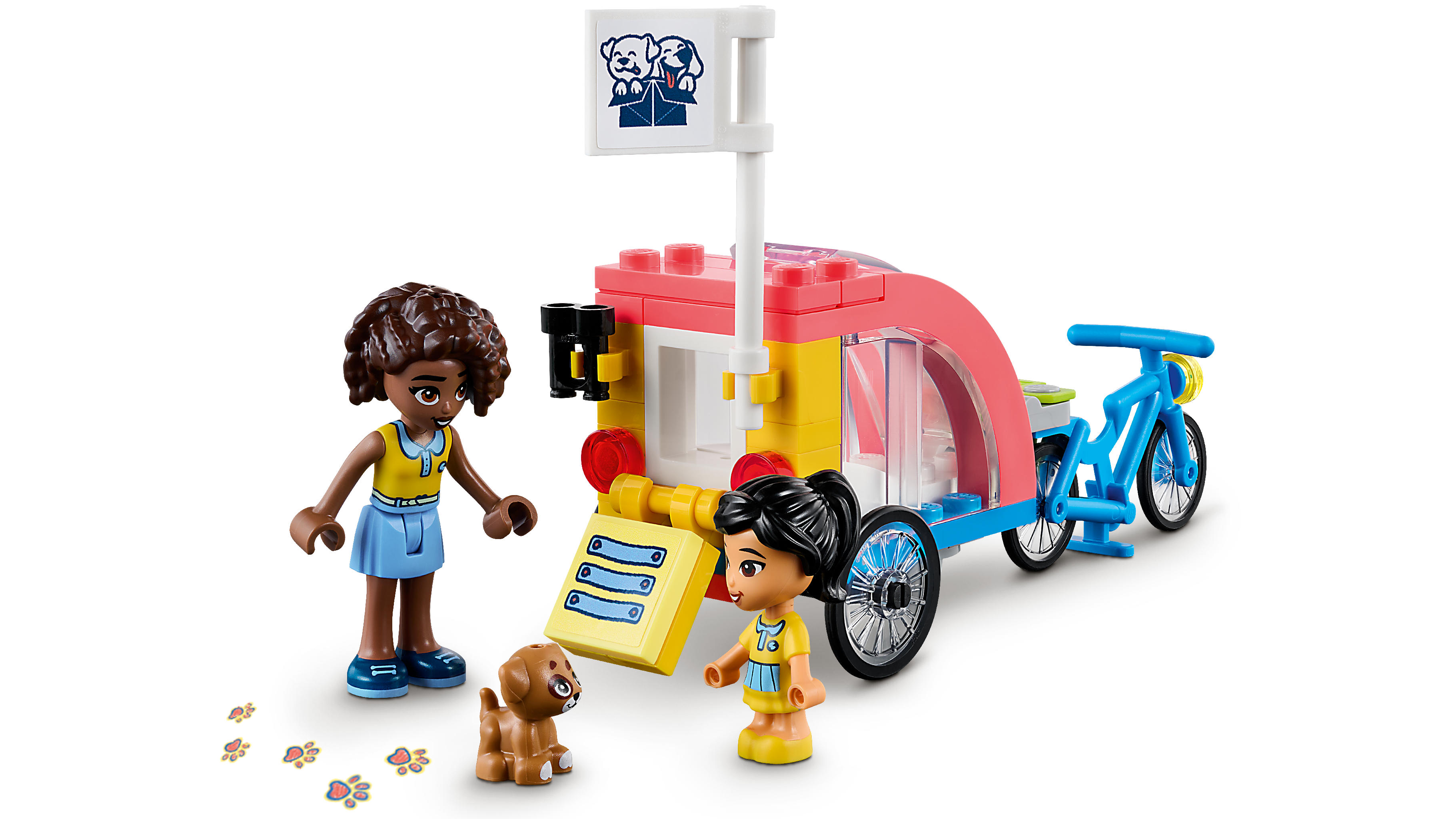 LEGO Friends Hunderettungsfahrrad 41738 - Bild 3