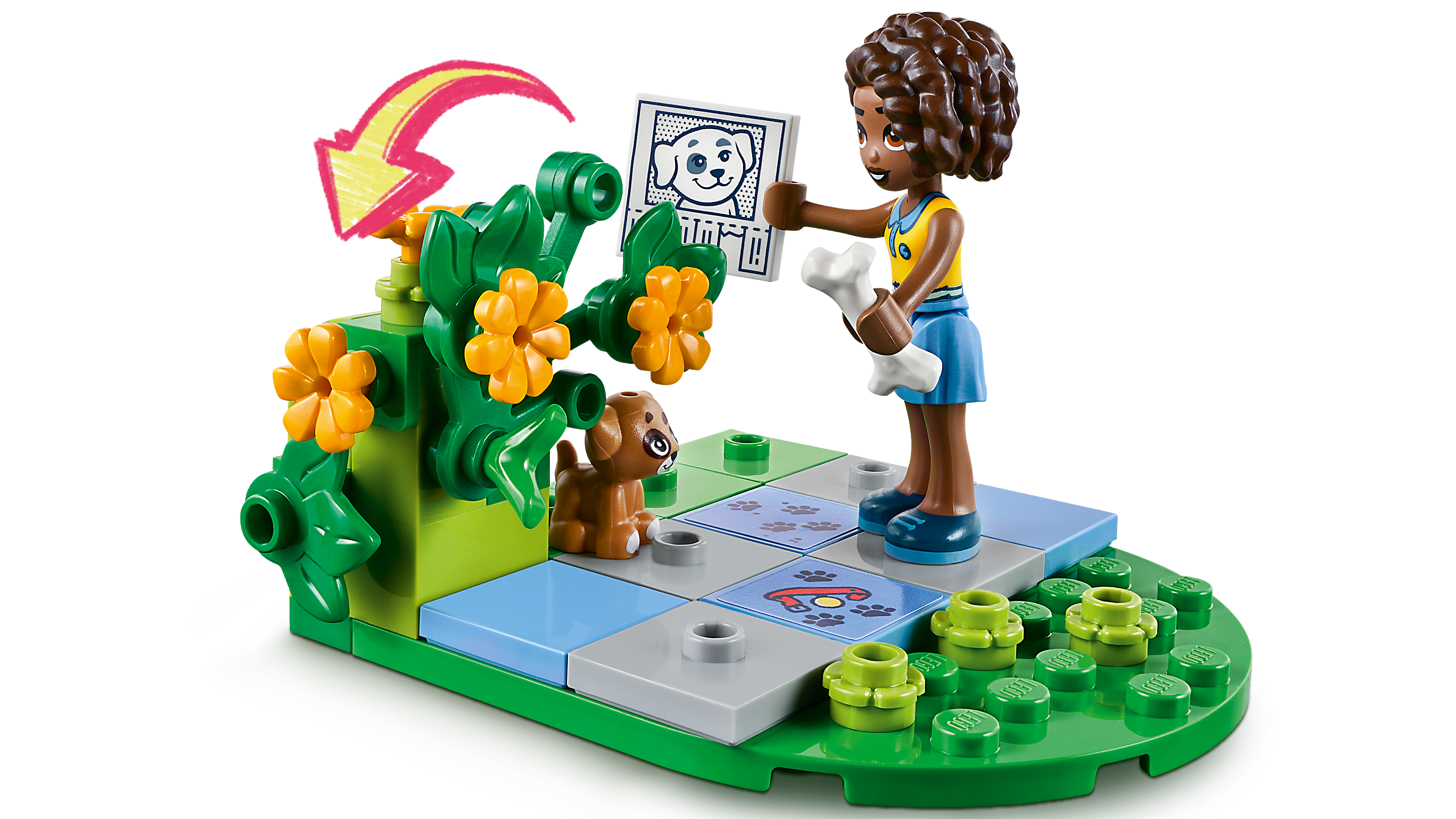 LEGO Friends Hunderettungsfahrrad 41738 - Bild 6