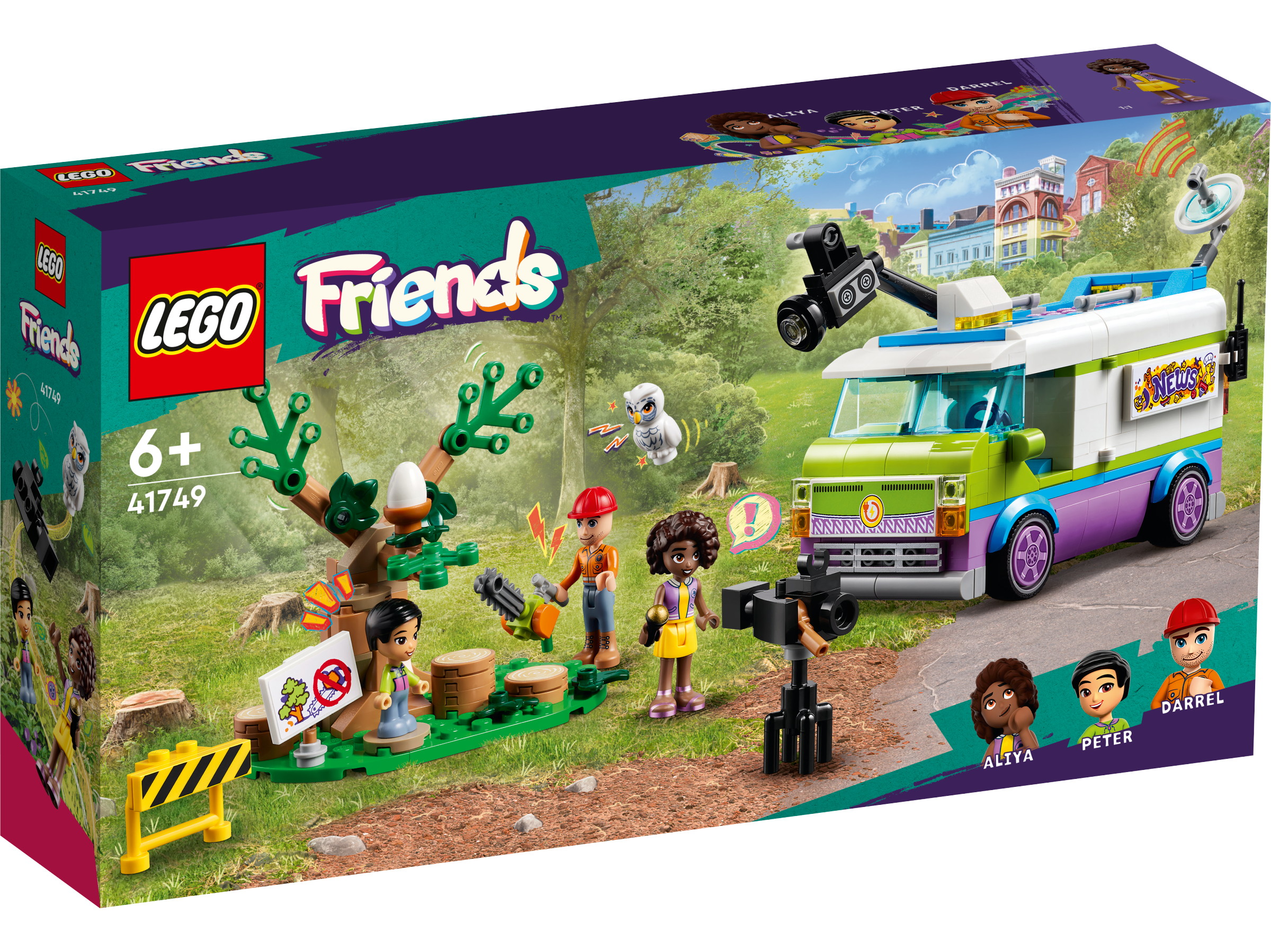 LEGO Friends Nachrichtenwagen 41749 - Bild 1