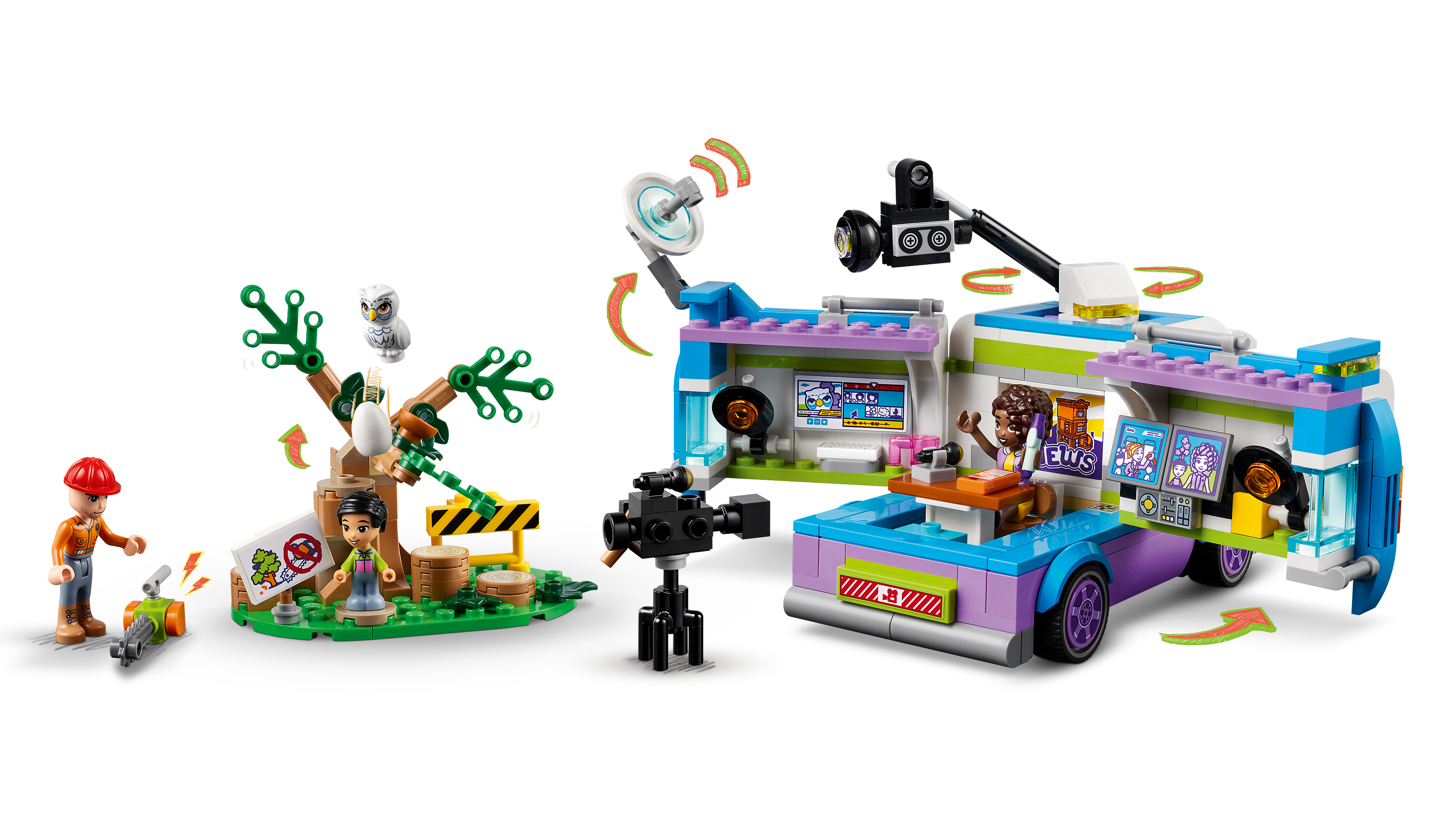 LEGO Friends Nachrichtenwagen 41749 - Bild 3