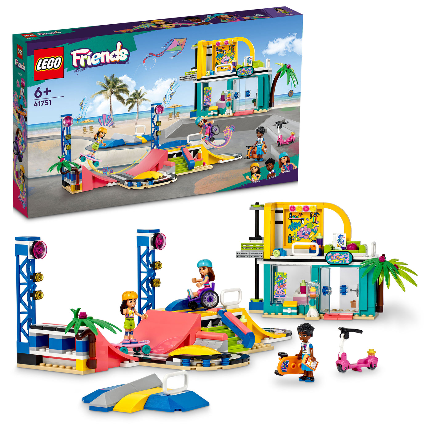 LEGO Friends Skatepark 41751