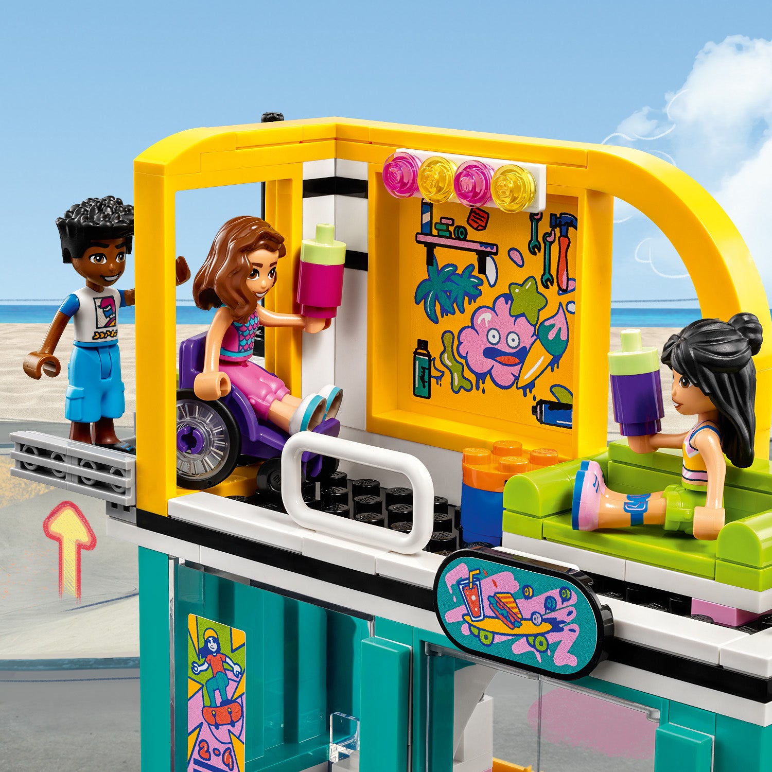 LEGO Friends Skatepark 41751 - Bild 5
