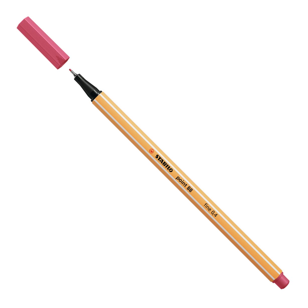 Stabilo point 88 erdbeerrot - Bild 1