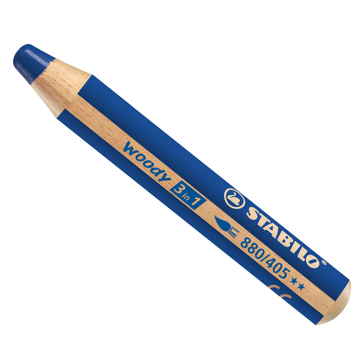 Stabilo Woody 3in1 Malstift ultramarin - Bild 1