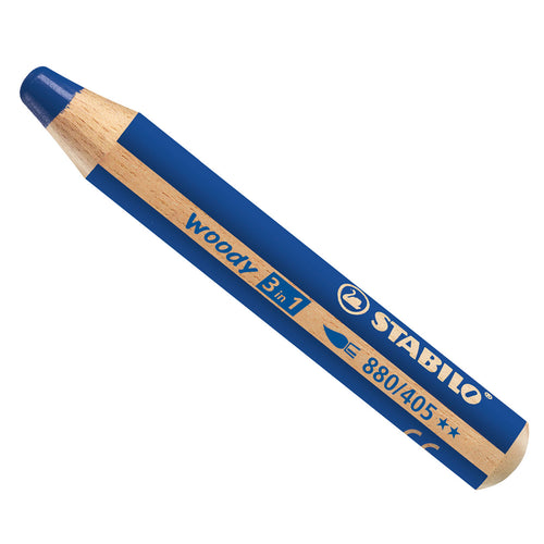 Stabilo Woody 3in1 Malstift ultramarin