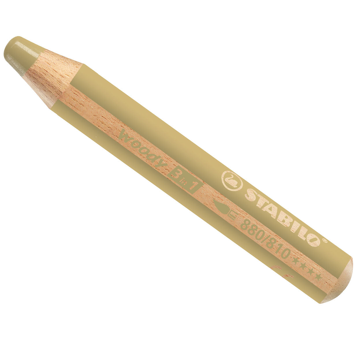 Stabilo Woody 3in1 Malstift gold - Bild 1