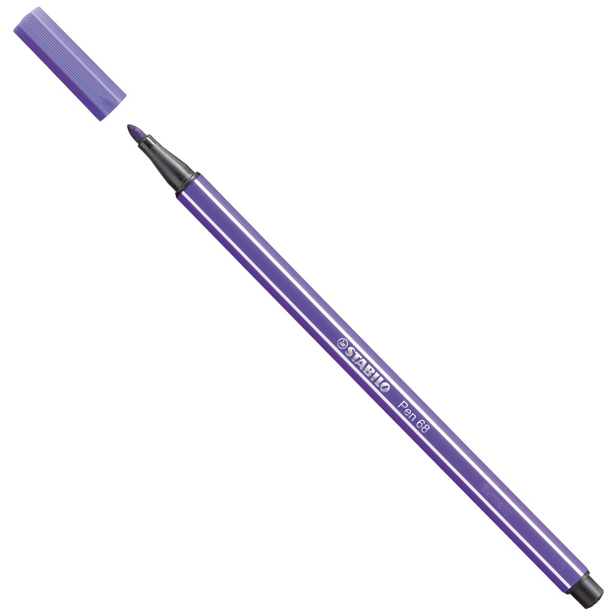 Stabilo Pen 68 Fasermaler, violett - Bild 1