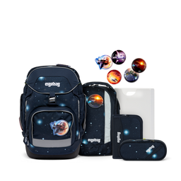 Ergobag Pack 6-tlg. Set KoBärnikus Galaxy Glow Edition