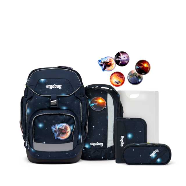 Ergobag Pack 6-tlg. Set KoBärnikus Galaxy Glow Edition - Bild 1