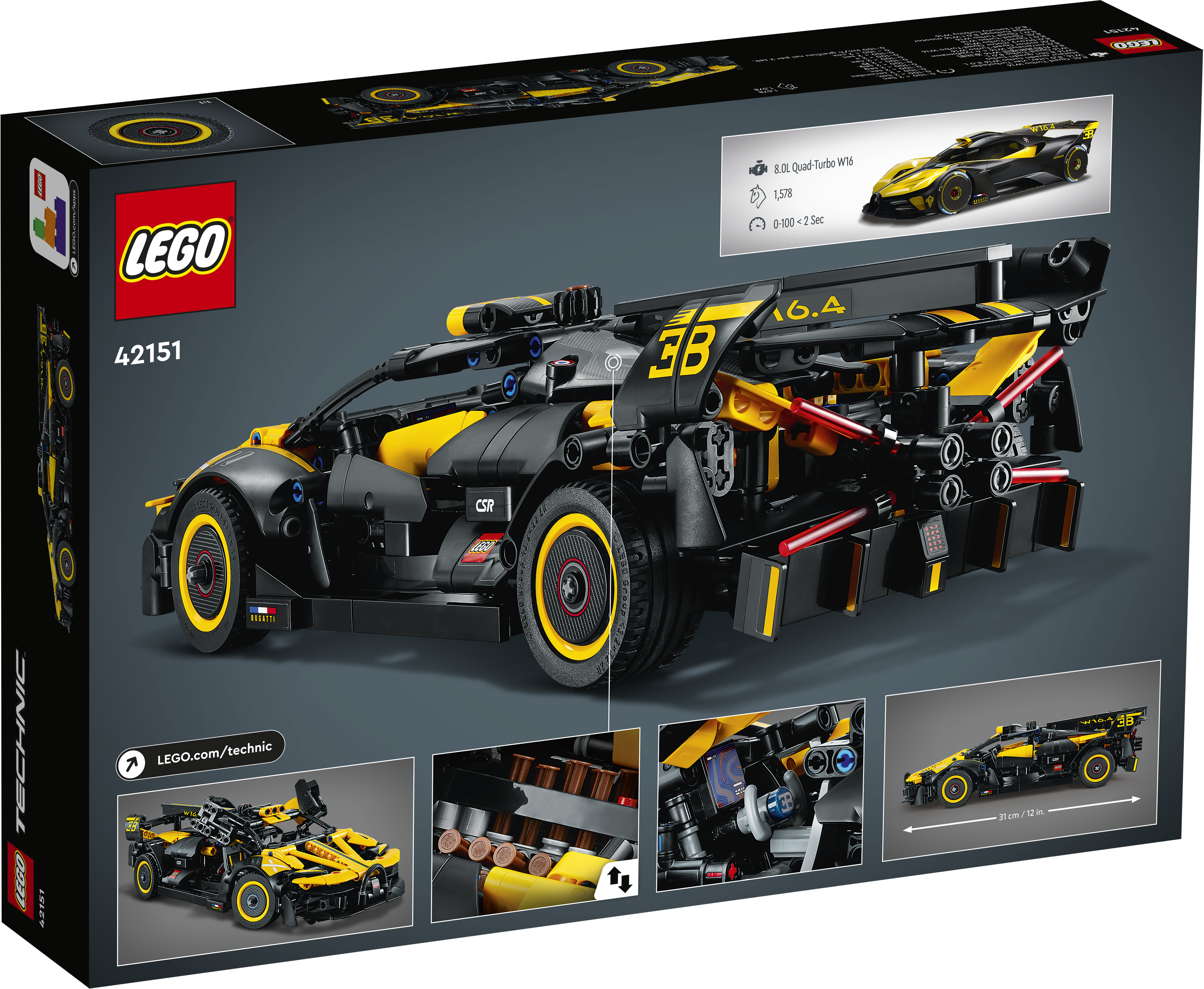 LEGO Technic Bugatti-Bolide 42151 - Bild 4