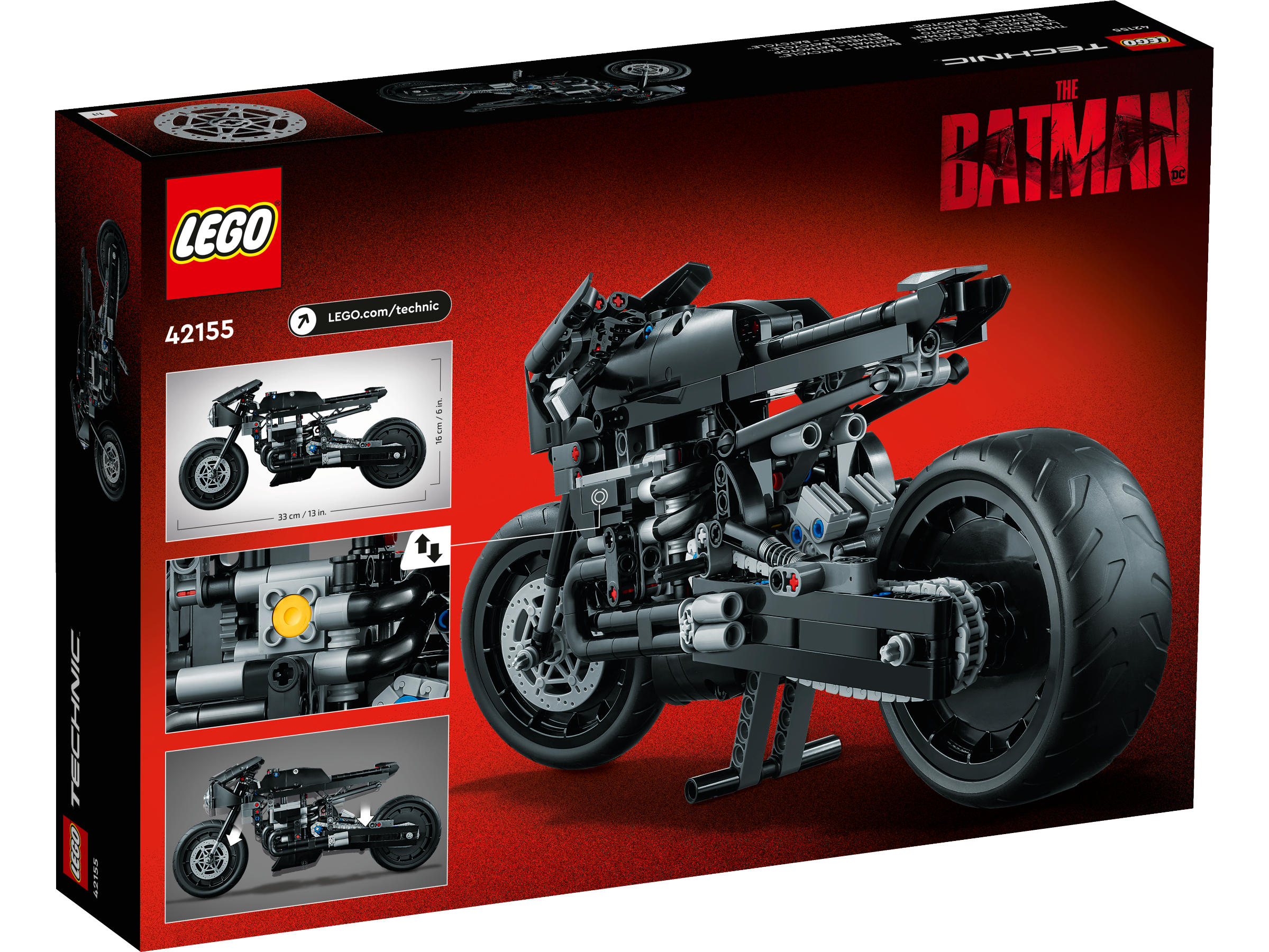LEGO Technic The Batman Batcycle 42155 - Bild 7