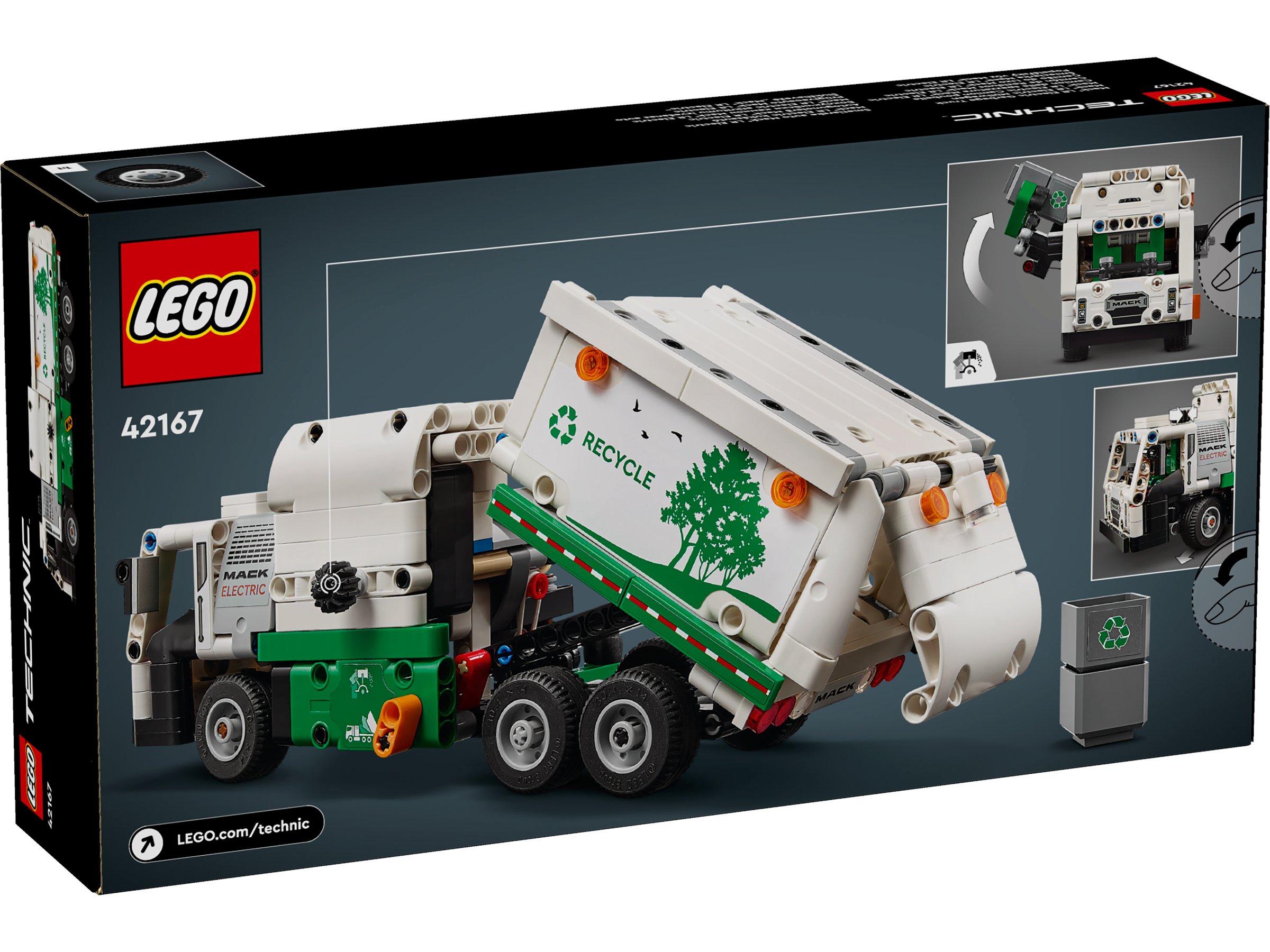 LEGO Technic Mack® LR Electric Müllwagen 42167 - Bild 8