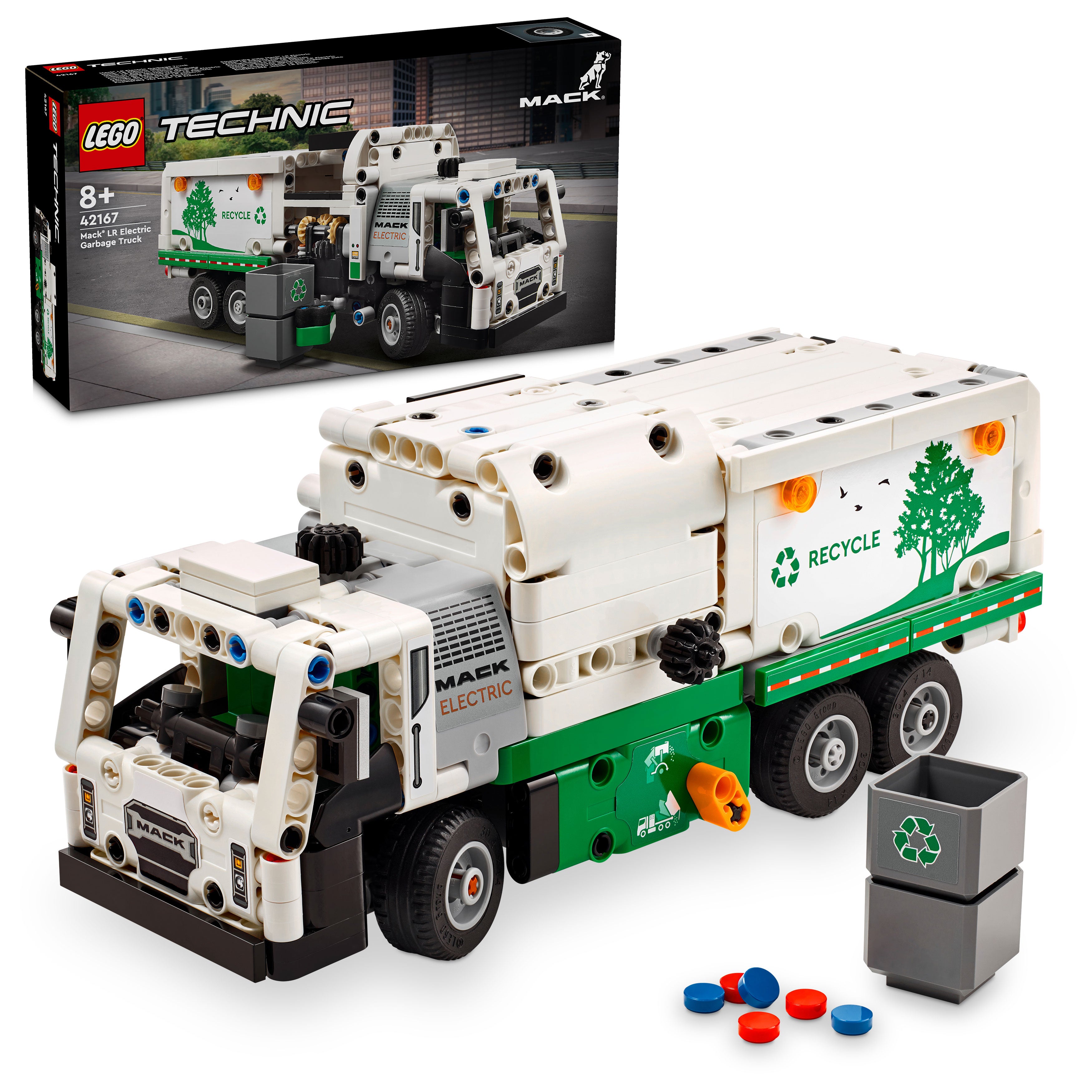 LEGO Technic Mack® LR Electric Müllwagen 42167 - Bild 6