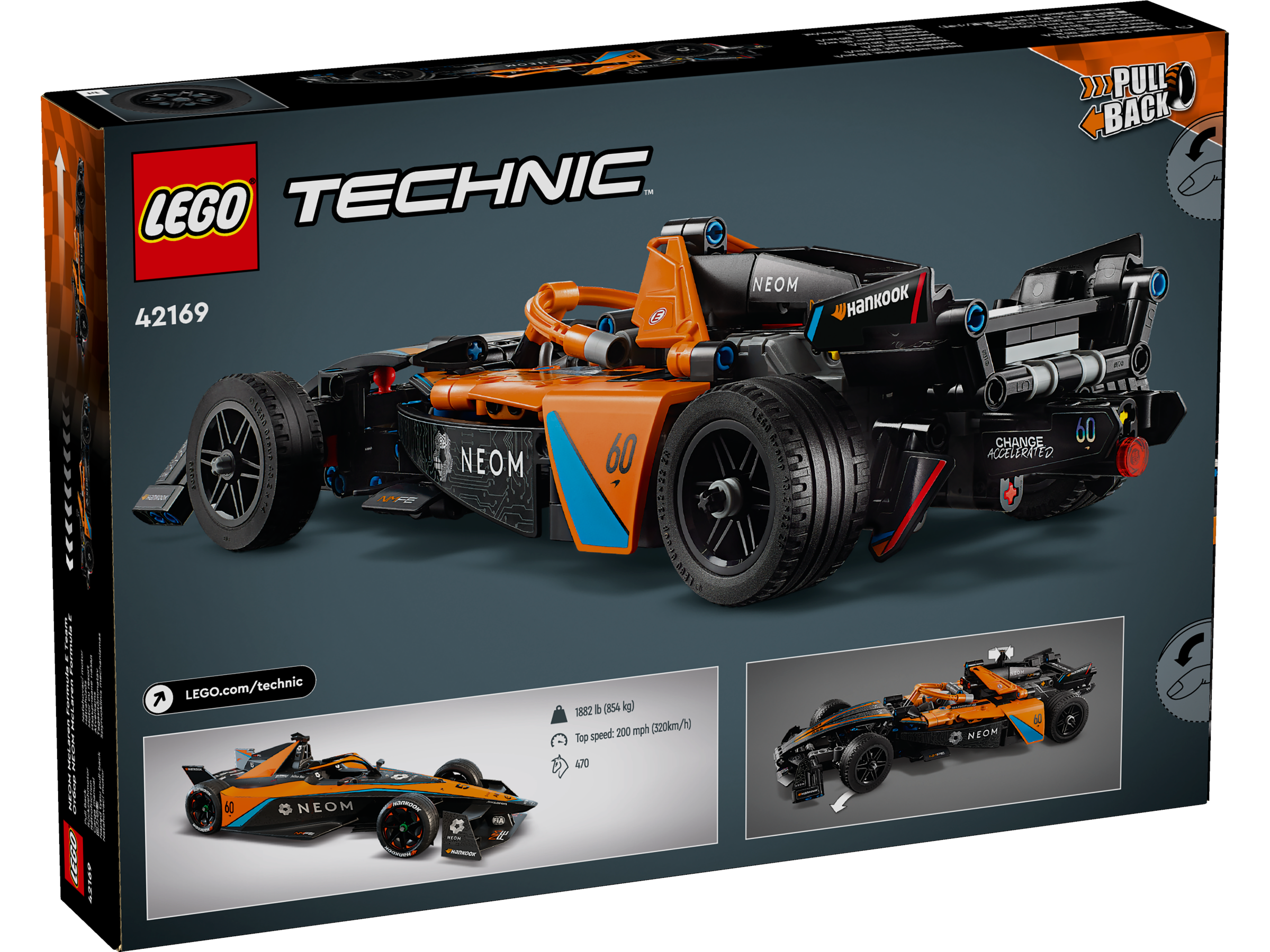 LEGO Technic NEOM McLaren E Race Car 42169 - Bild 8