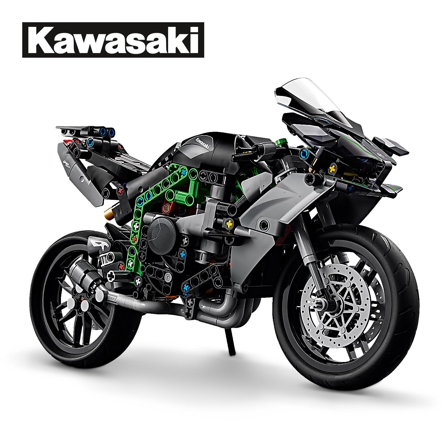 LEGO Technic Kawasaki Ninja H2R Motorrad 42170 - Bild 2