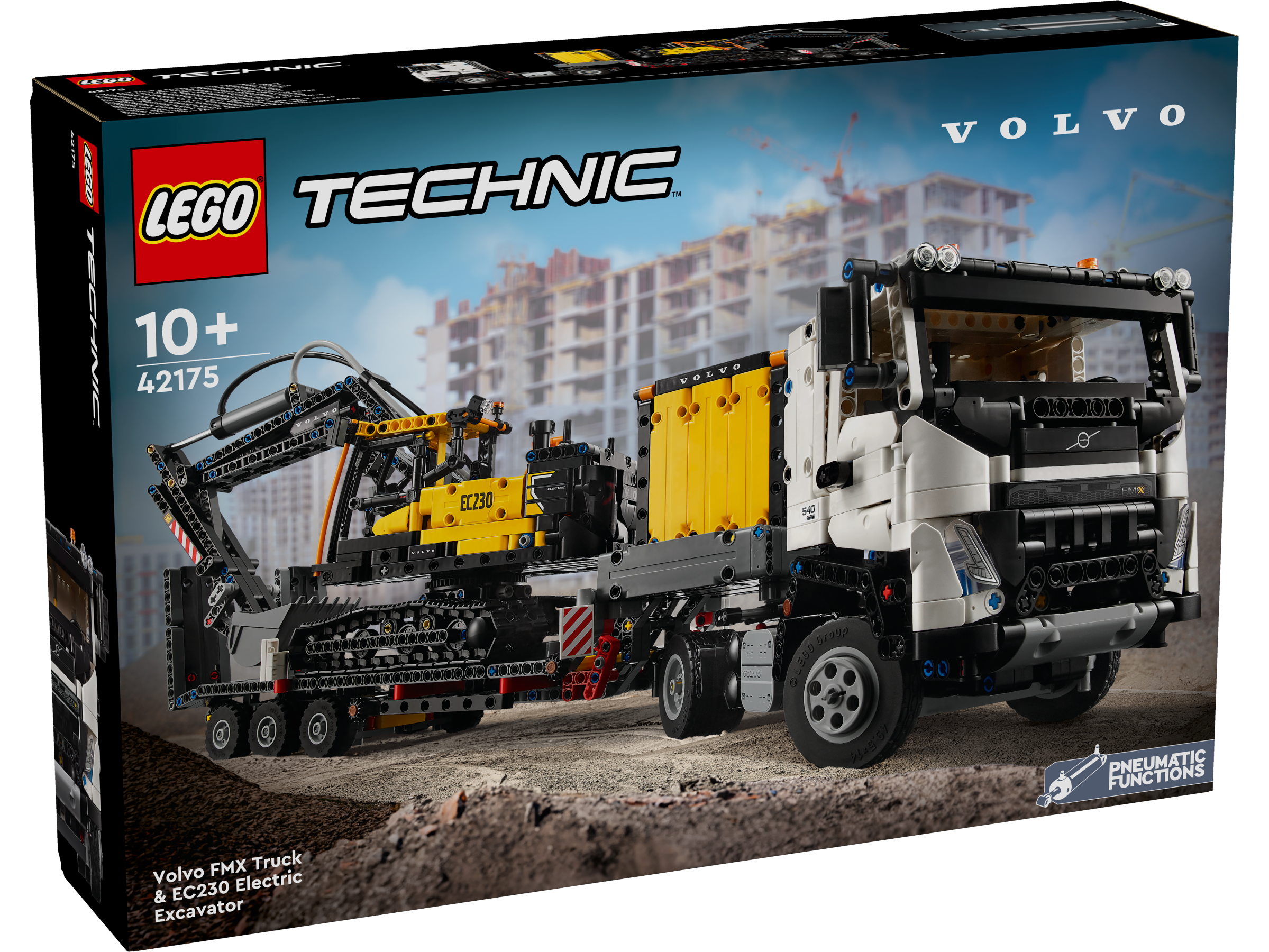 LEGO Technic Volvo FMX LWK mit E230 Electric Raupenbagger 42175 - Bild 1