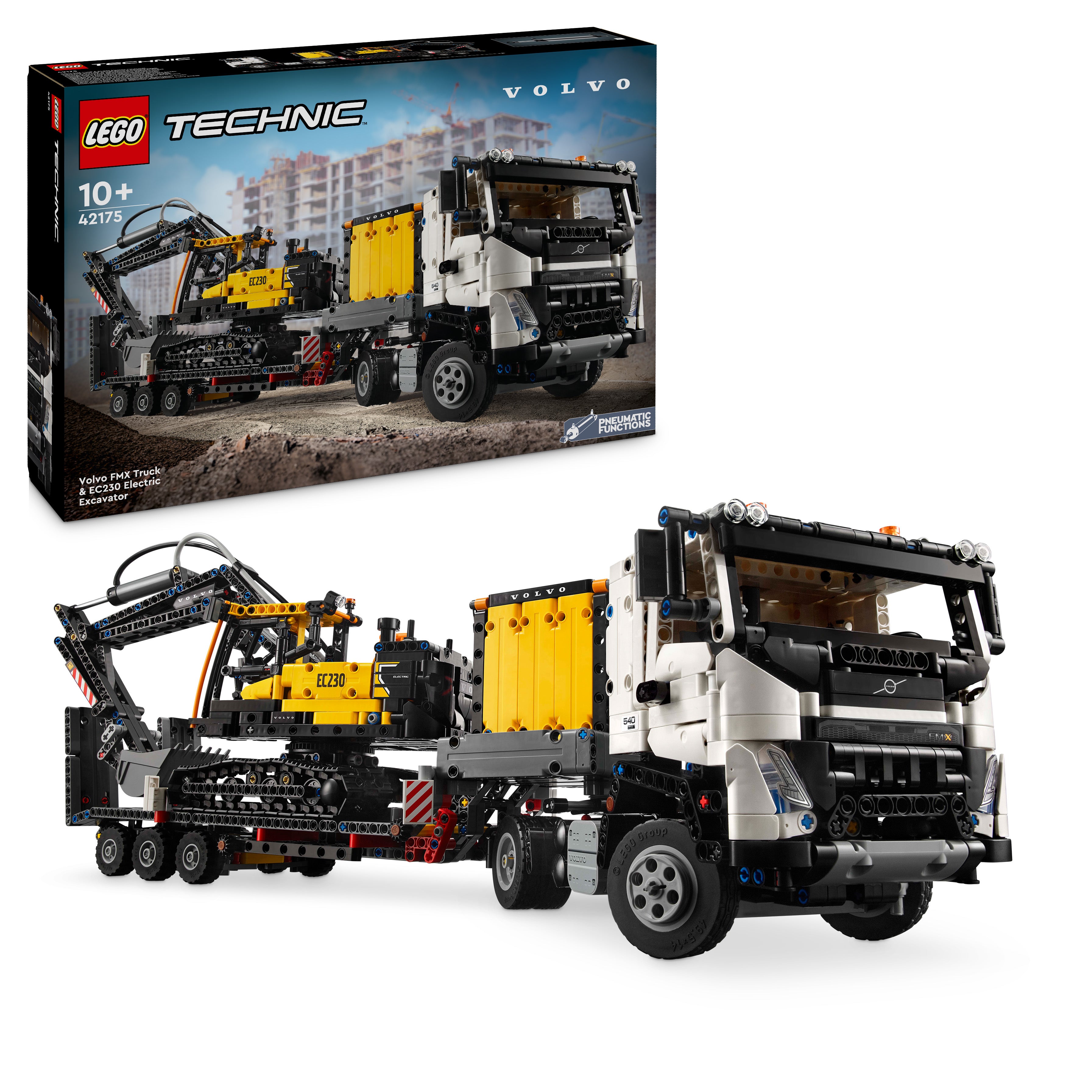 LEGO Technic Volvo FMX LWK mit E230 Electric Raupenbagger 42175 - Bild 9
