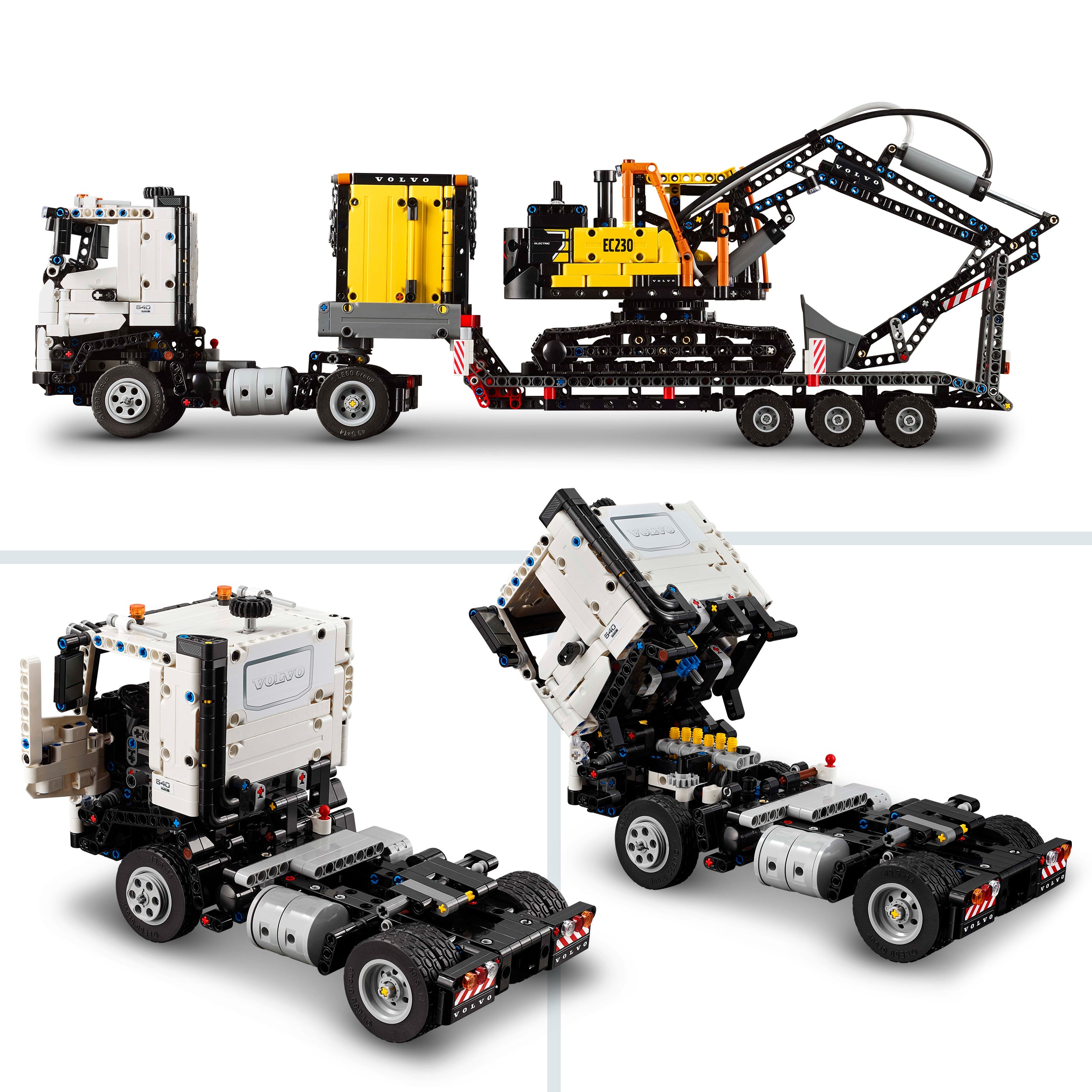 LEGO Technic Volvo FMX LWK mit E230 Electric Raupenbagger 42175 - Bild 4