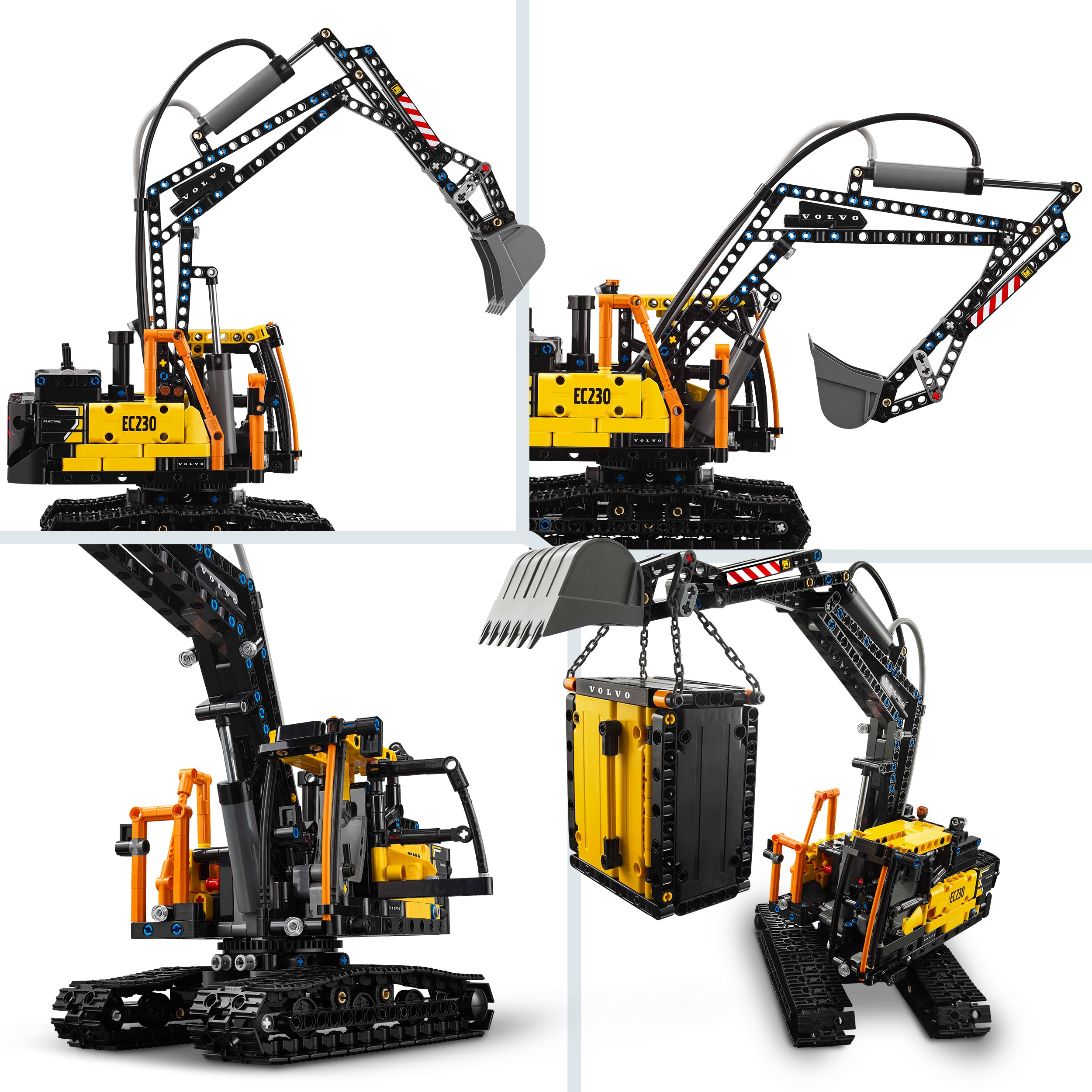 LEGO Technic Volvo FMX LWK mit E230 Electric Raupenbagger 42175 - Bild 5