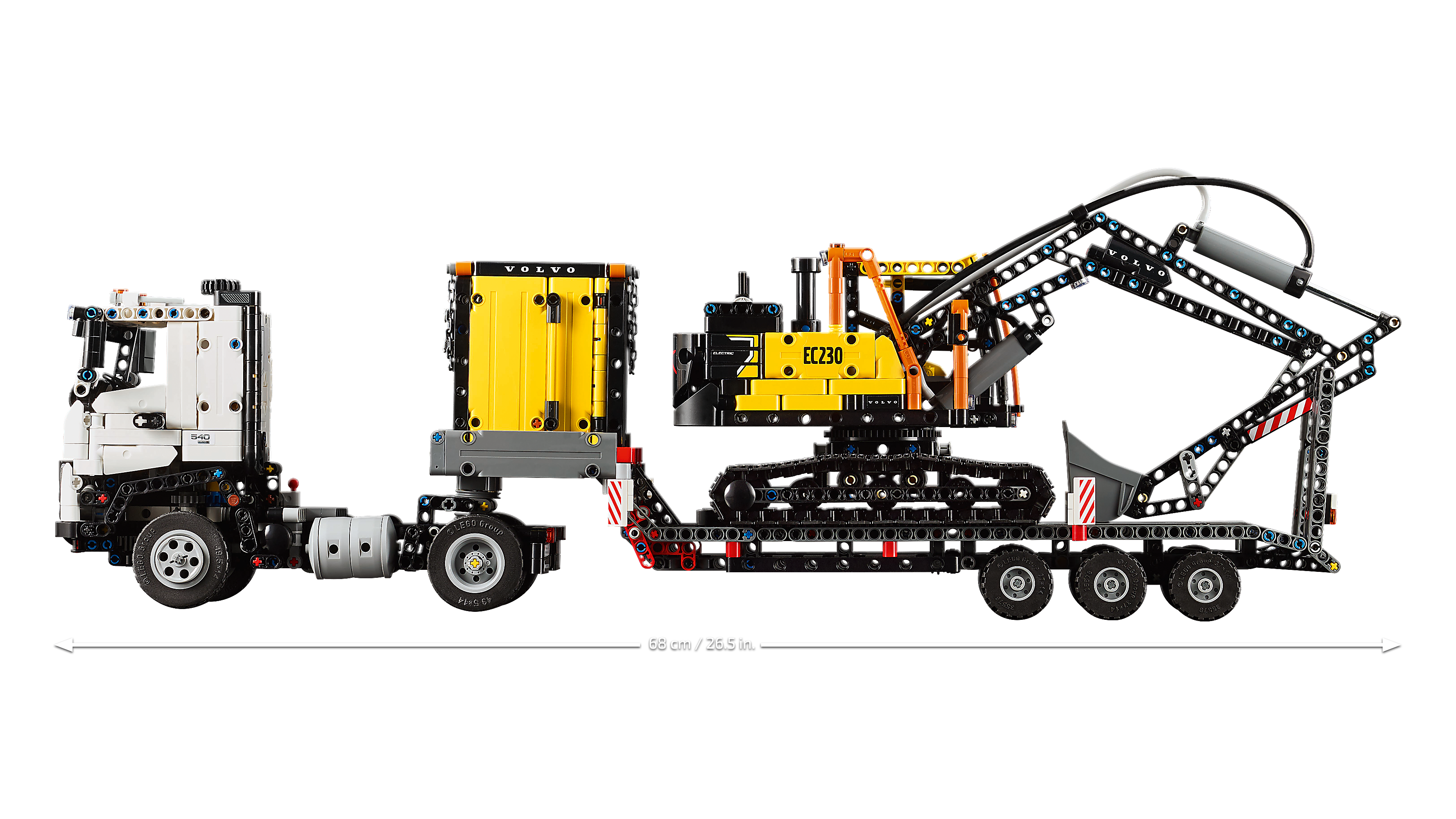 LEGO Technic Volvo FMX LWK mit E230 Electric Raupenbagger 42175 - Bild 6