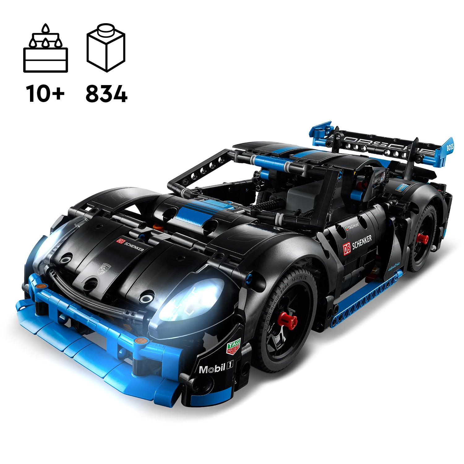 LEGO Technic Porsche GT4 e-Performance Rennwagen 42176 - Bild 4