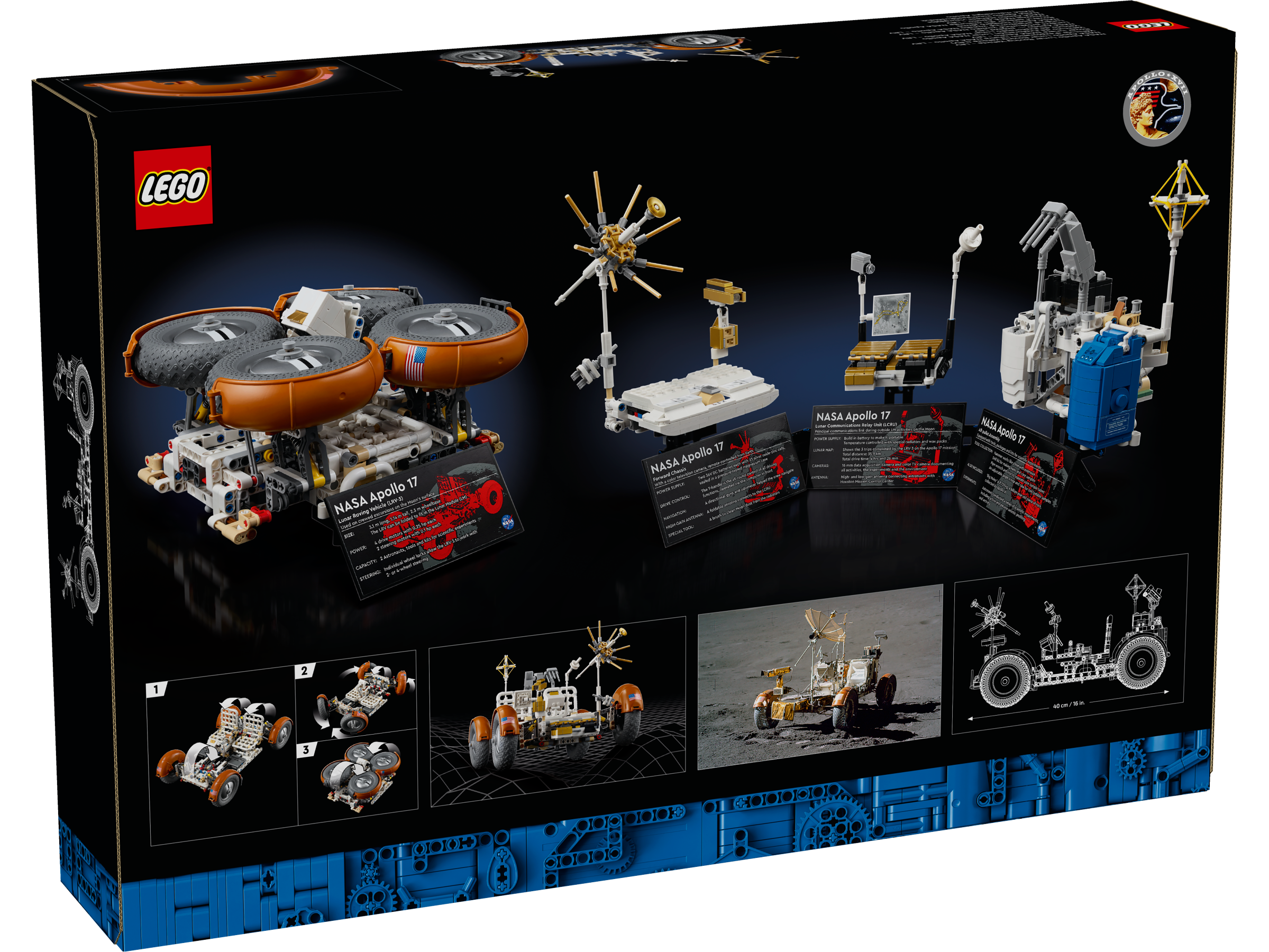 LEGO Technic NASA Apollo Lunar Roving Vehicle 42182 - Bild 12