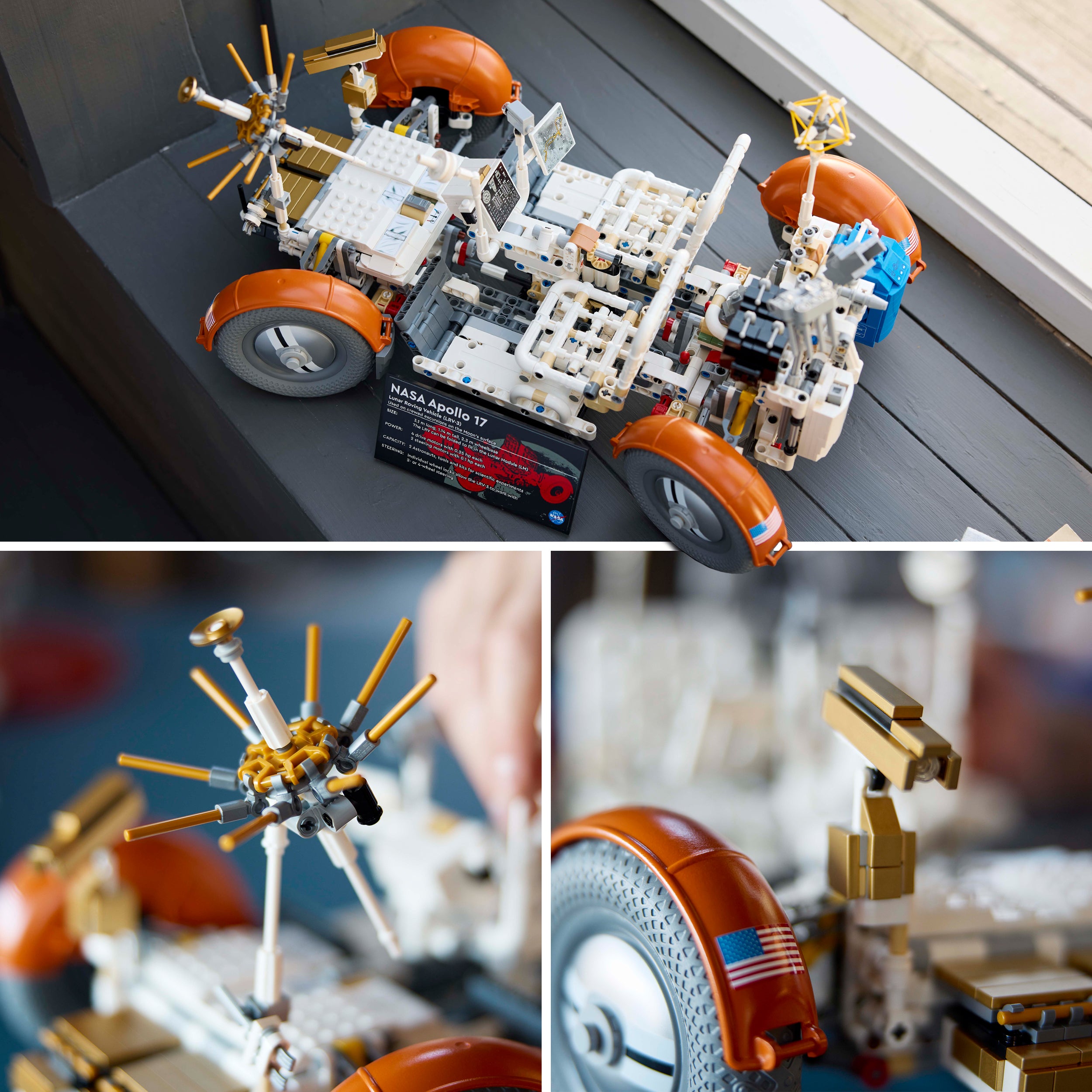 LEGO Technic NASA Apollo Lunar Roving Vehicle 42182 - Bild 10