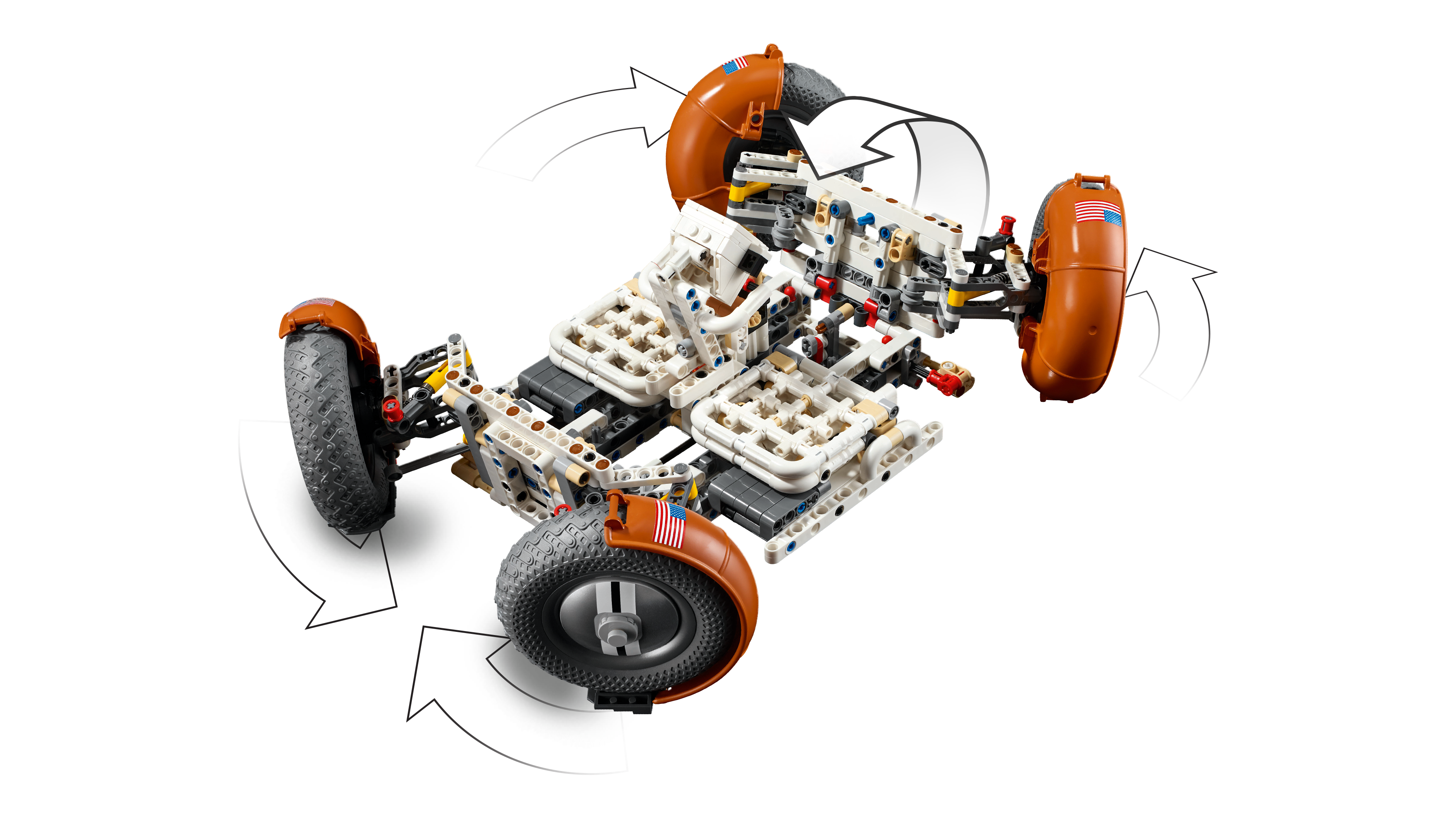 LEGO Technic NASA Apollo Lunar Roving Vehicle 42182 - Bild 5