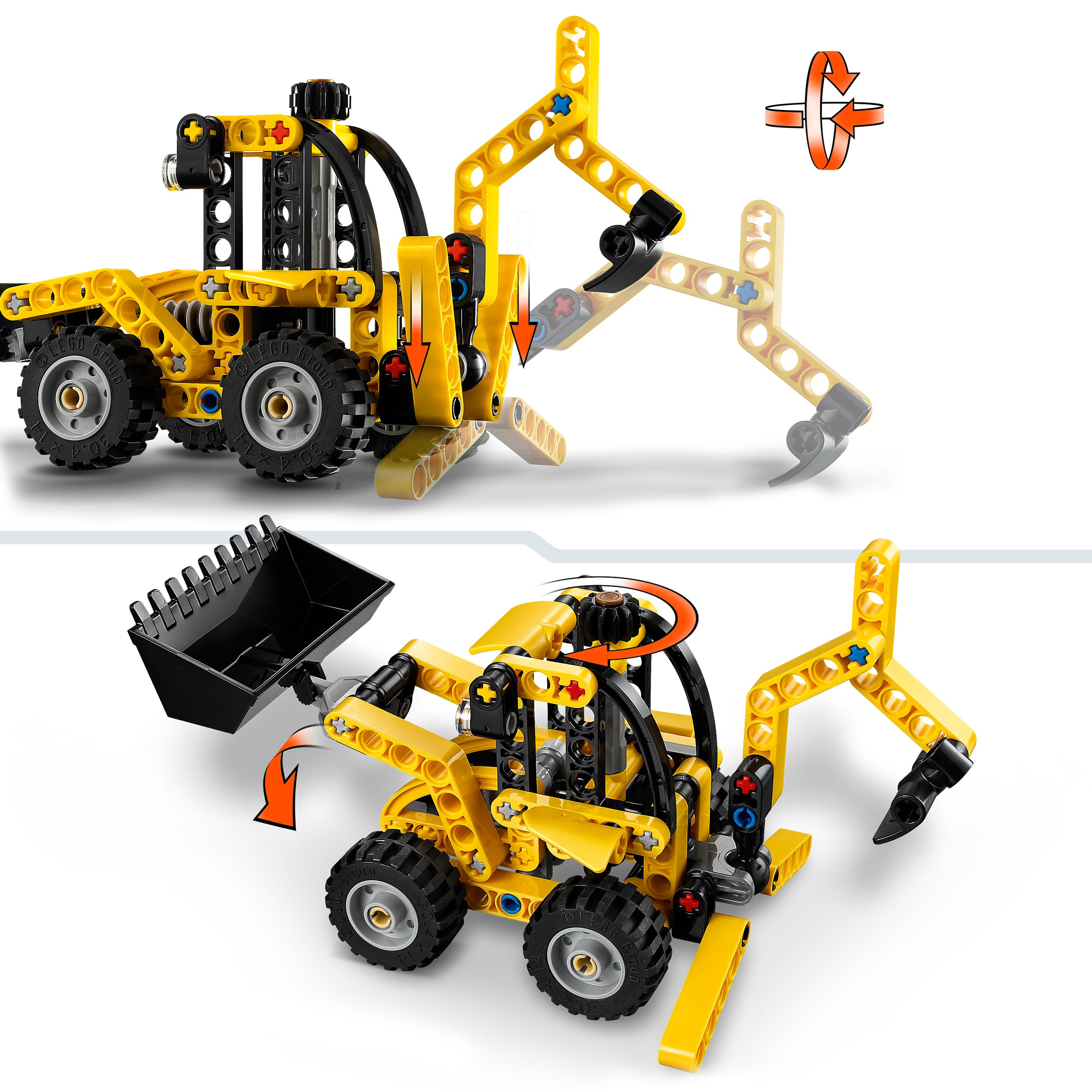 LEGO Technic Baggerlader 42197 - Bild 6