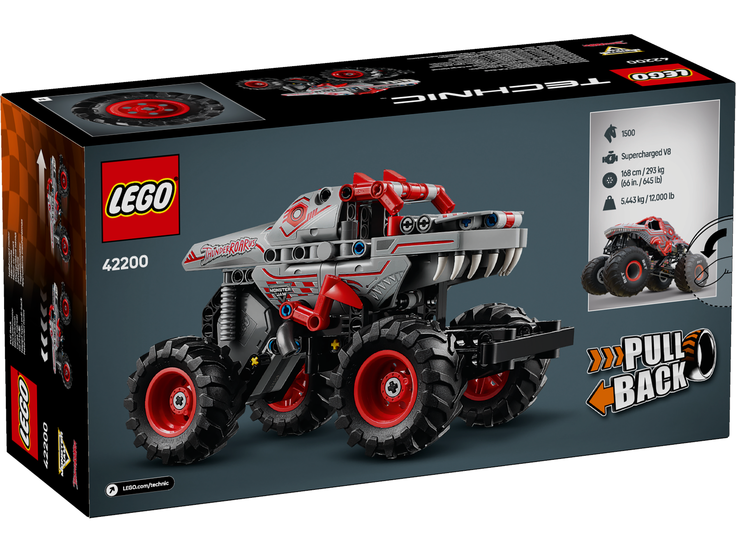 LEGO Technic Monster Jam™ ThunderROARus™ 42200 - Bild 8