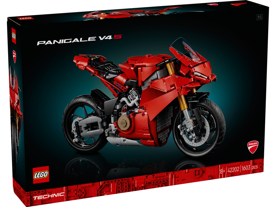 LEGO Technic Ducati Panigale V4 S Motorrad 42202