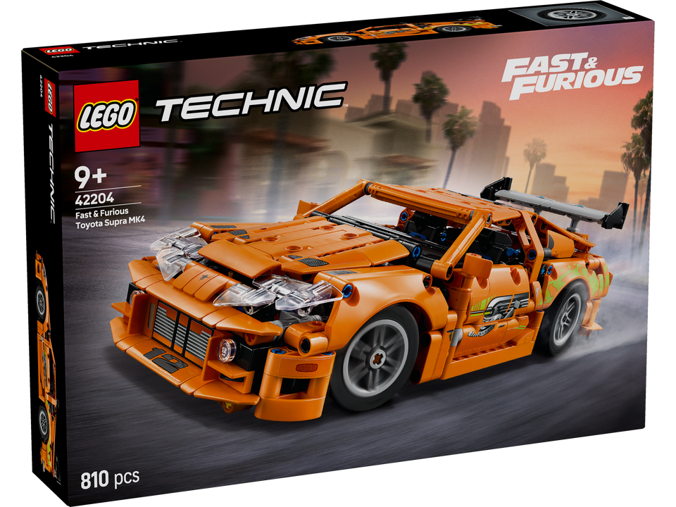 LEGO Technic  Fast and Furious Toyota Supra MK4  42204