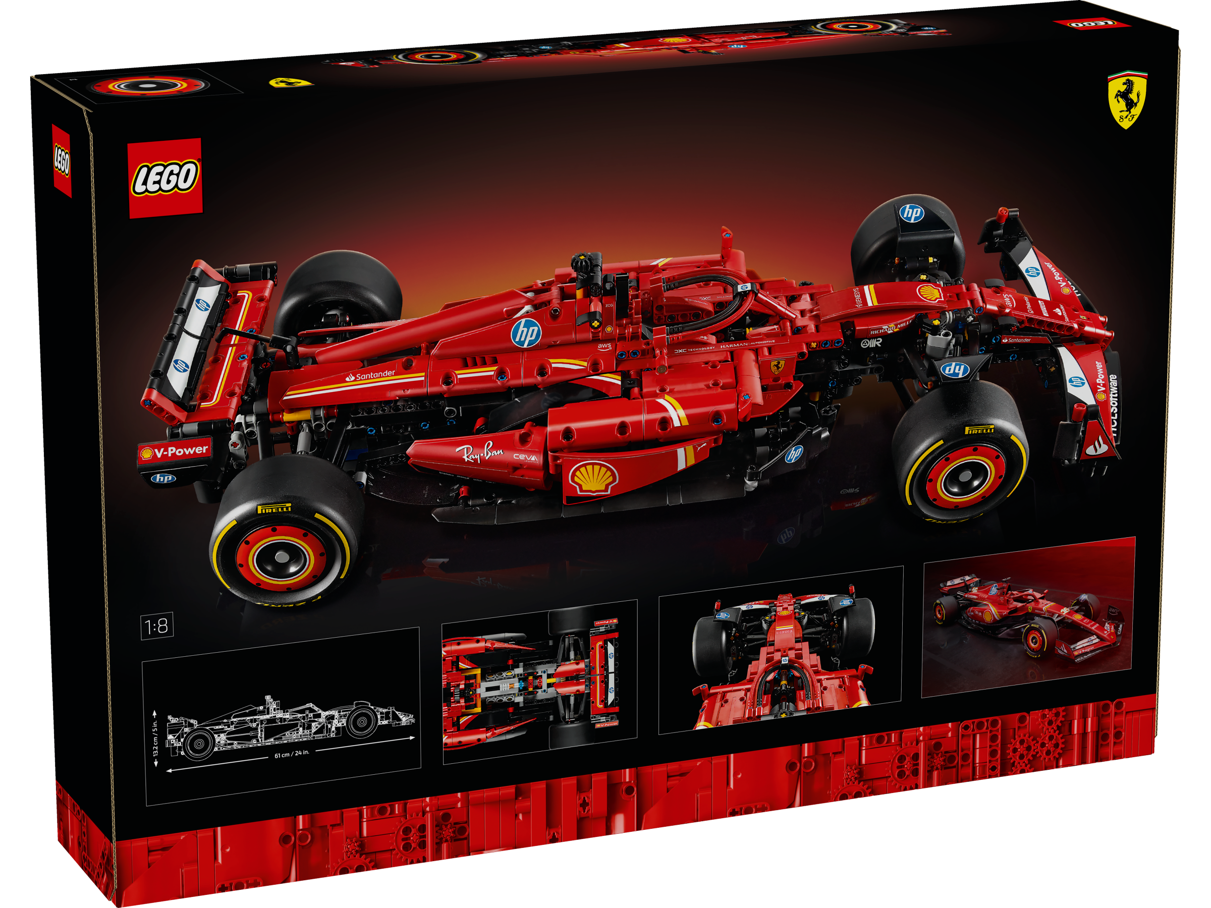 LEGO Technic Ferrari SF-24 F1 Rennauto 42207 - Bild 7