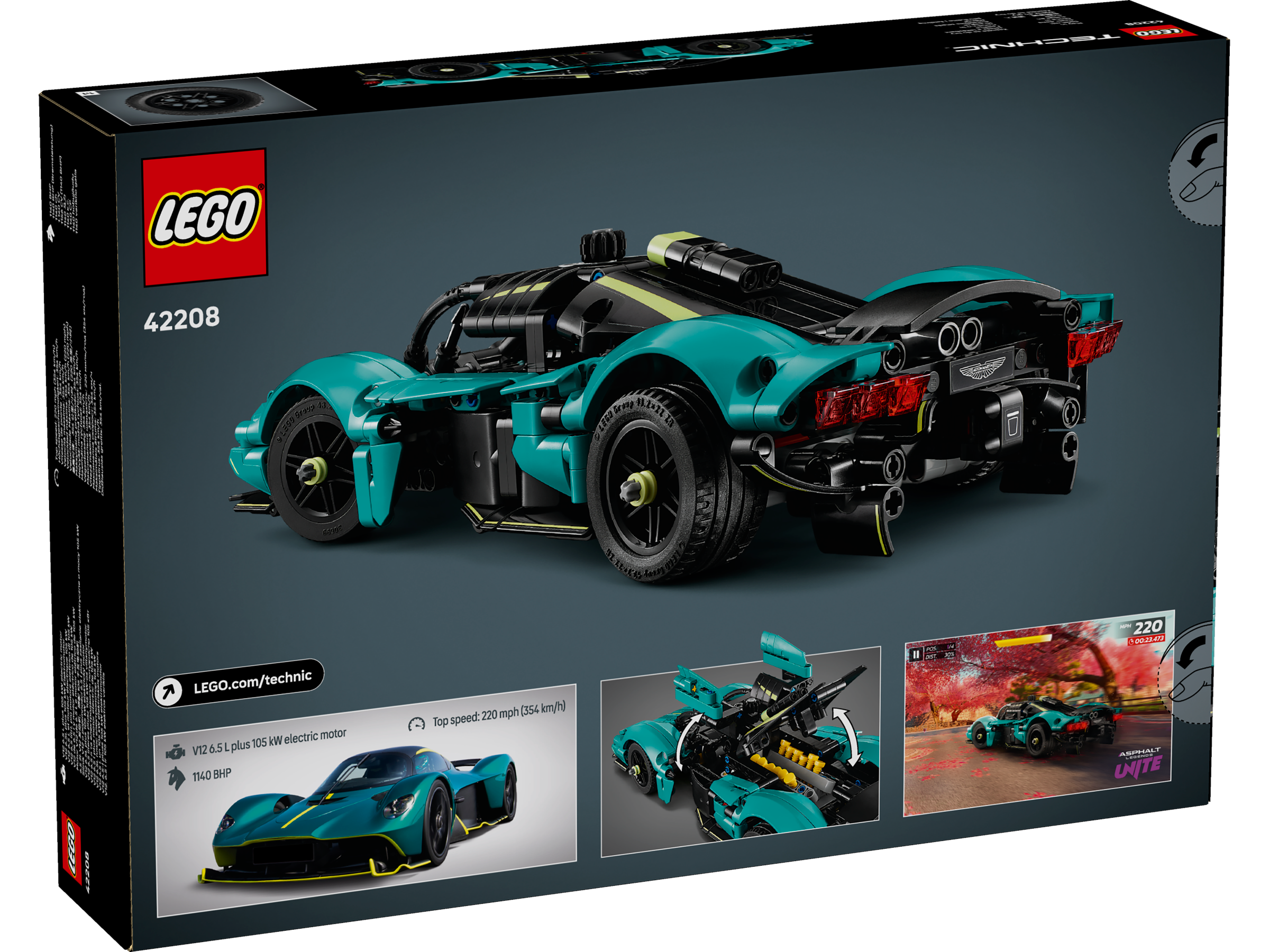 LEGO Technic Aston Martin Valkyrie 42208 - Bild 10