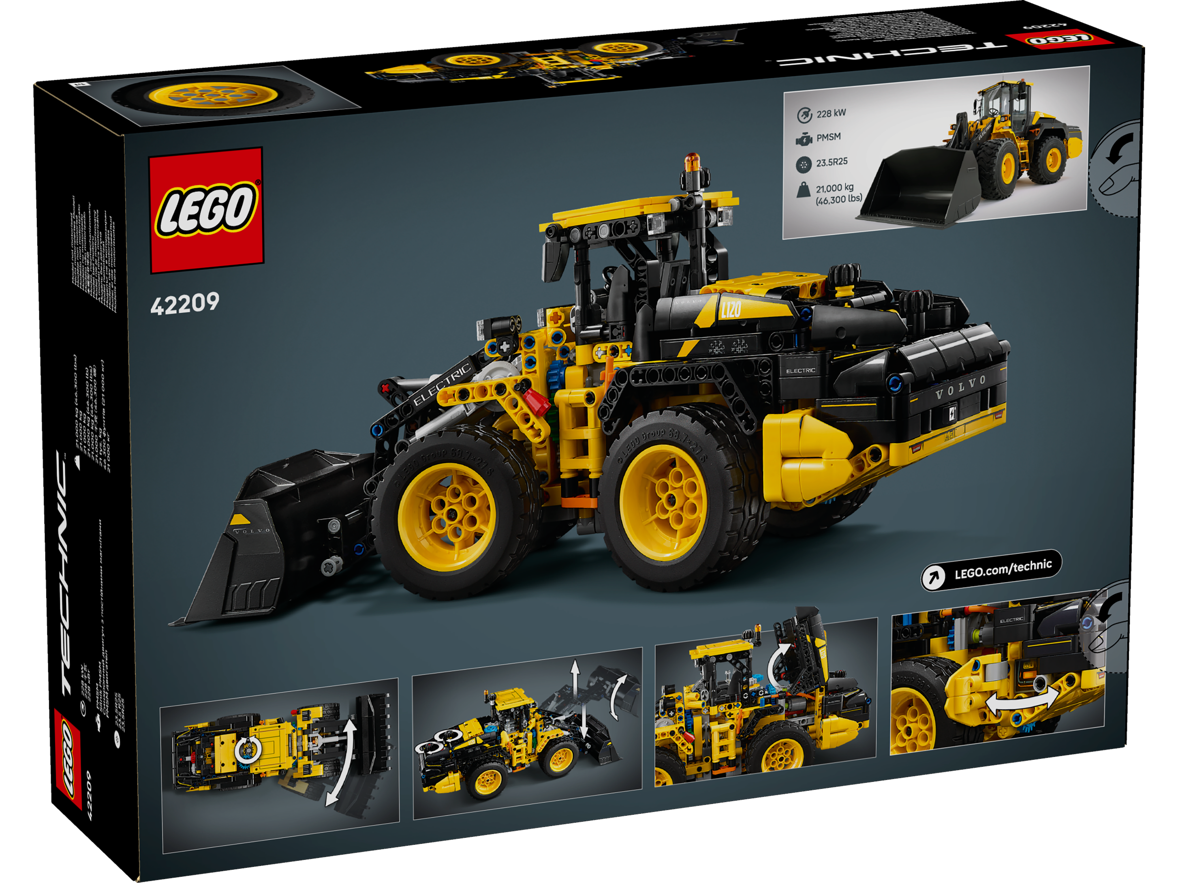 LEGO Technic Volvo L120 Electric Radlader 42209 - Bild 10
