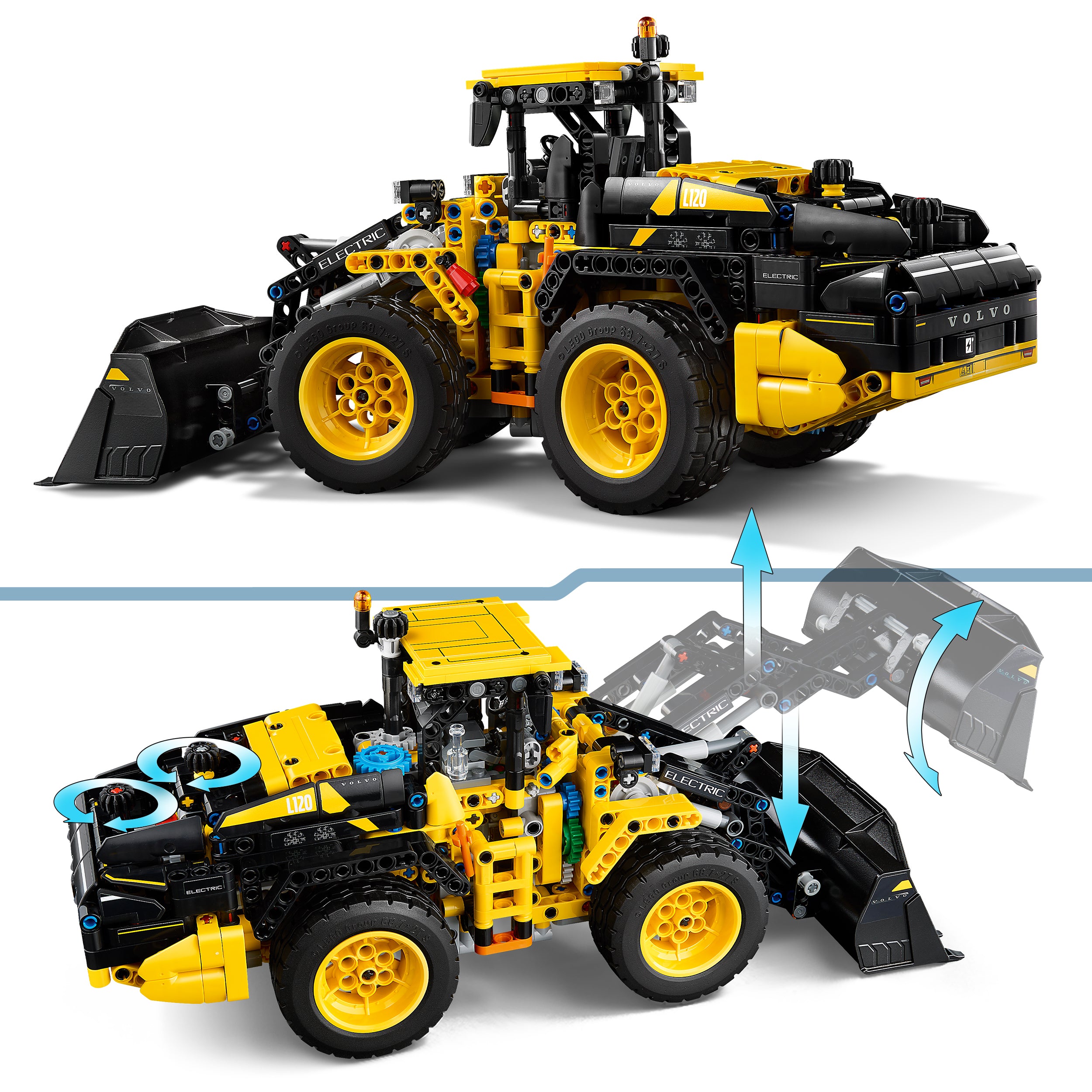 LEGO Technic Volvo L120 Electric Radlader 42209 - Bild 6