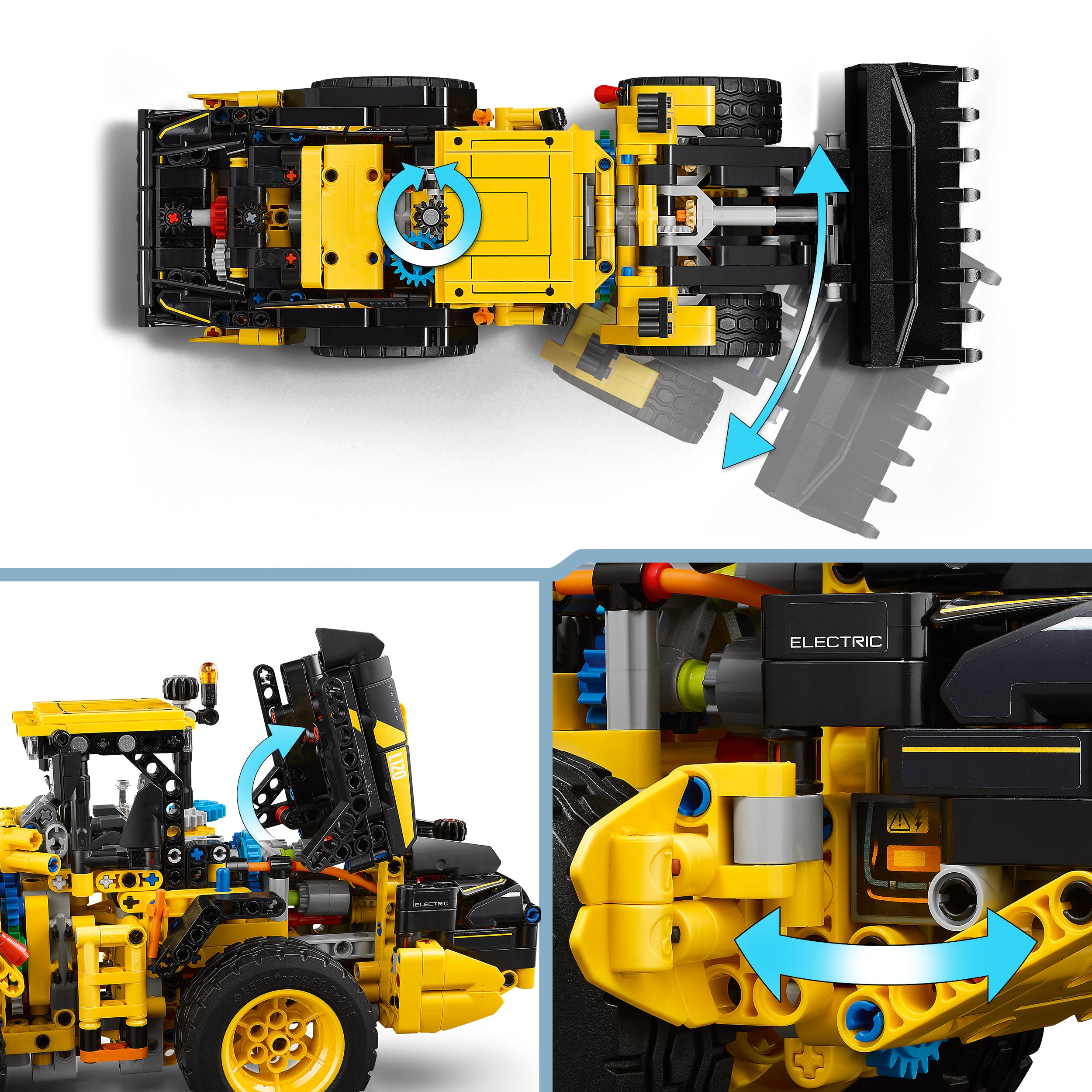 LEGO Technic Volvo L120 Electric Radlader 42209 - Bild 7