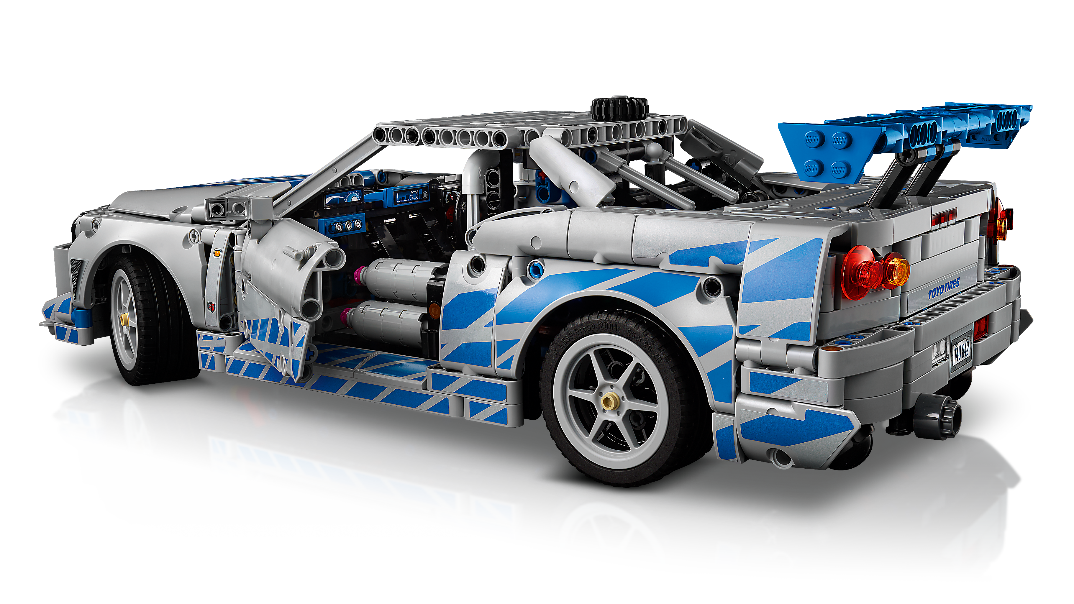 LEGO Technic 2 Fast 2 Furious Nissan Skyline GT-R (R34) Flitzer 42210 - Bild 3
