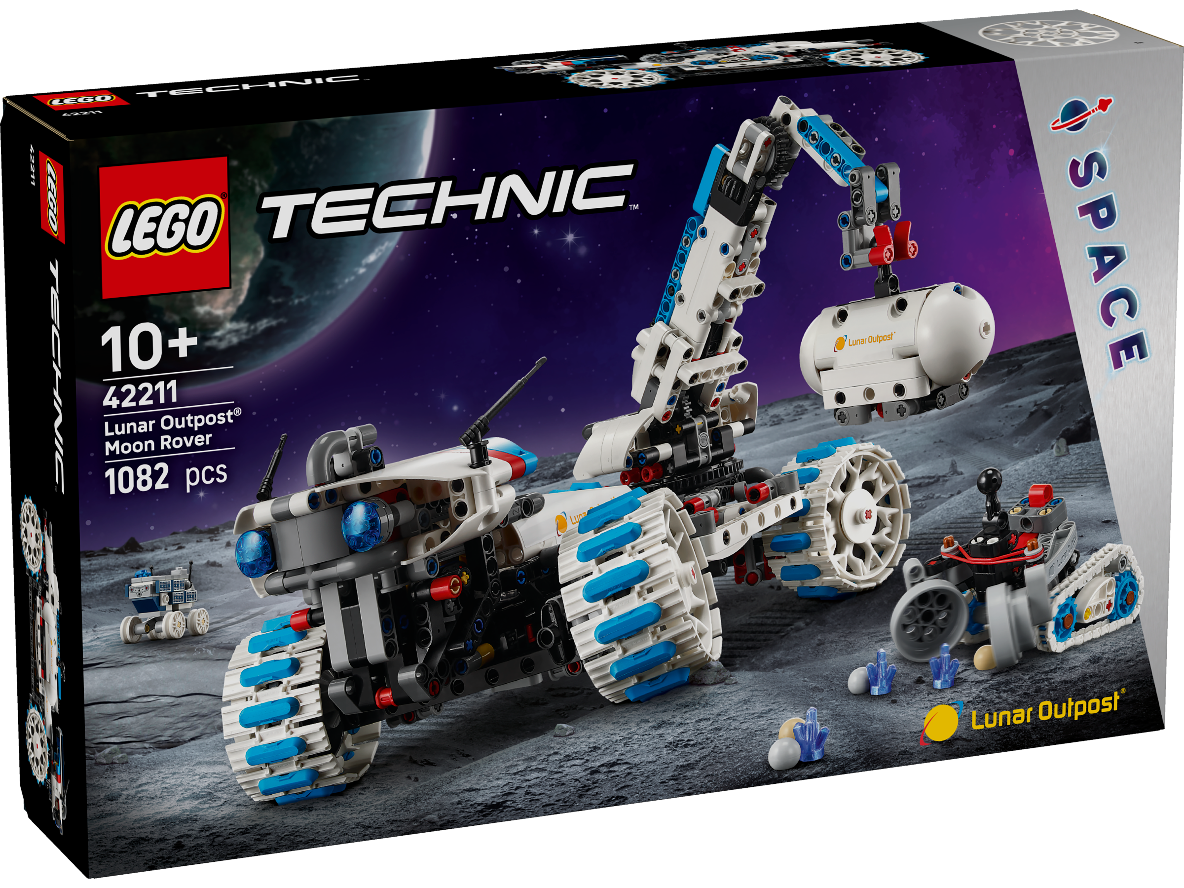 LEGO Technic Lunar Outpost™ Mondrover-Raumfahrzeug 42211 - Bild 1