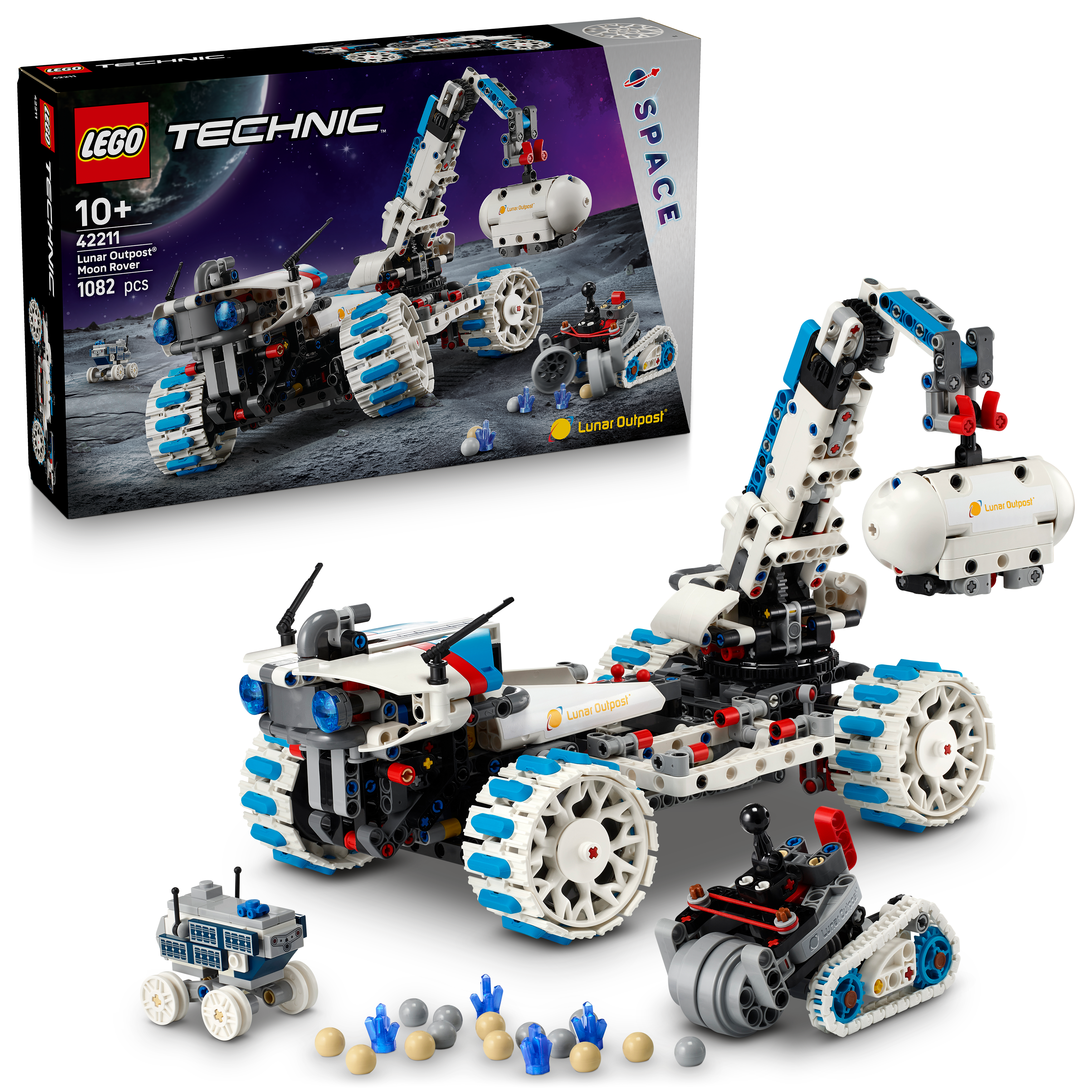 LEGO Technic Lunar Outpost™ Mondrover-Raumfahrzeug 42211 - Bild 7